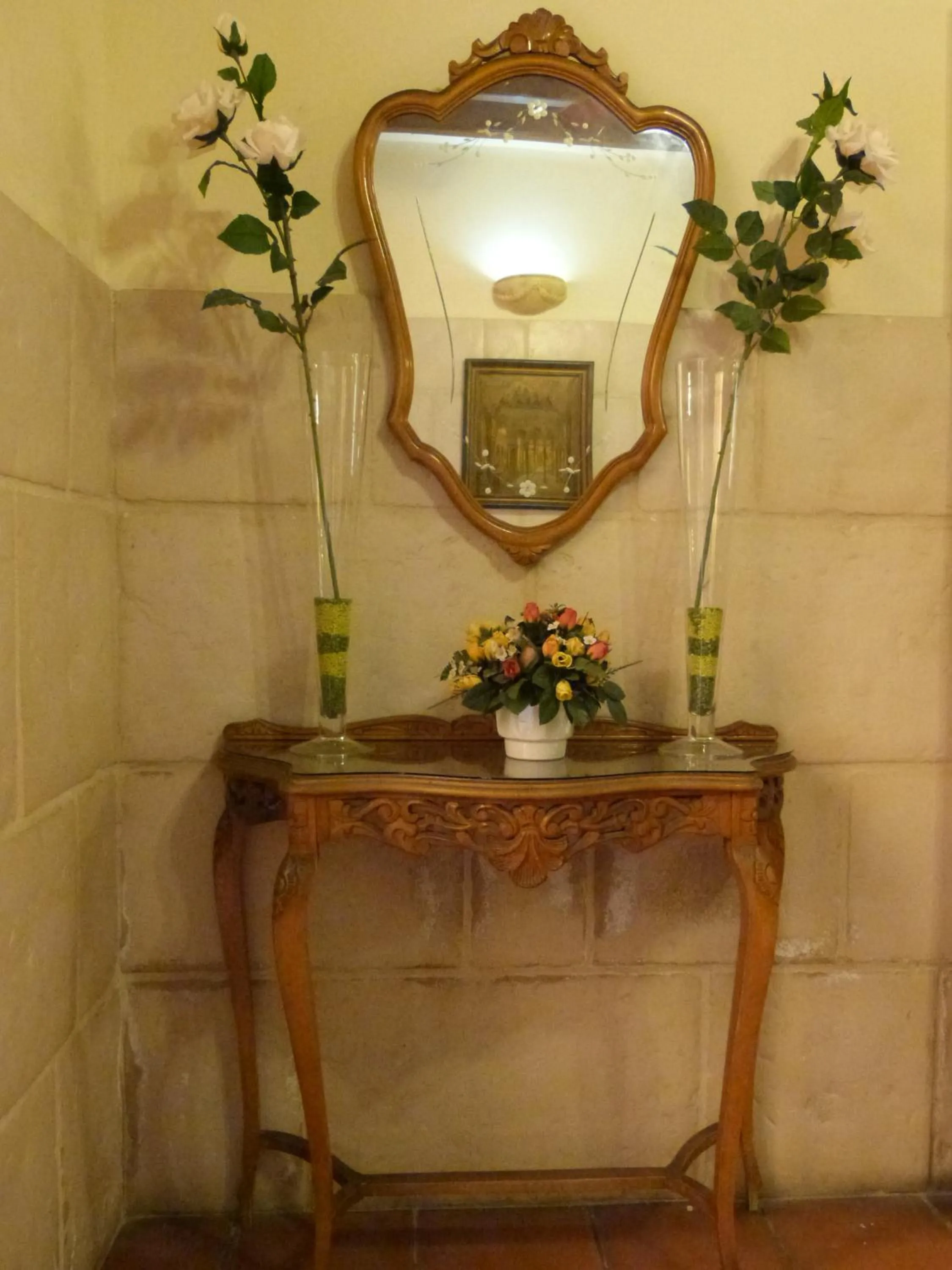 Decorative detail in Hostal Loreto