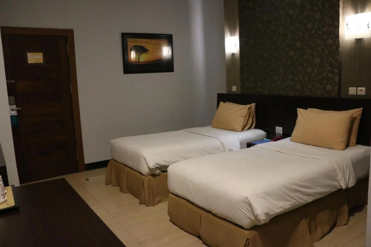 Bed in Hotel Roditha Banjarbaru