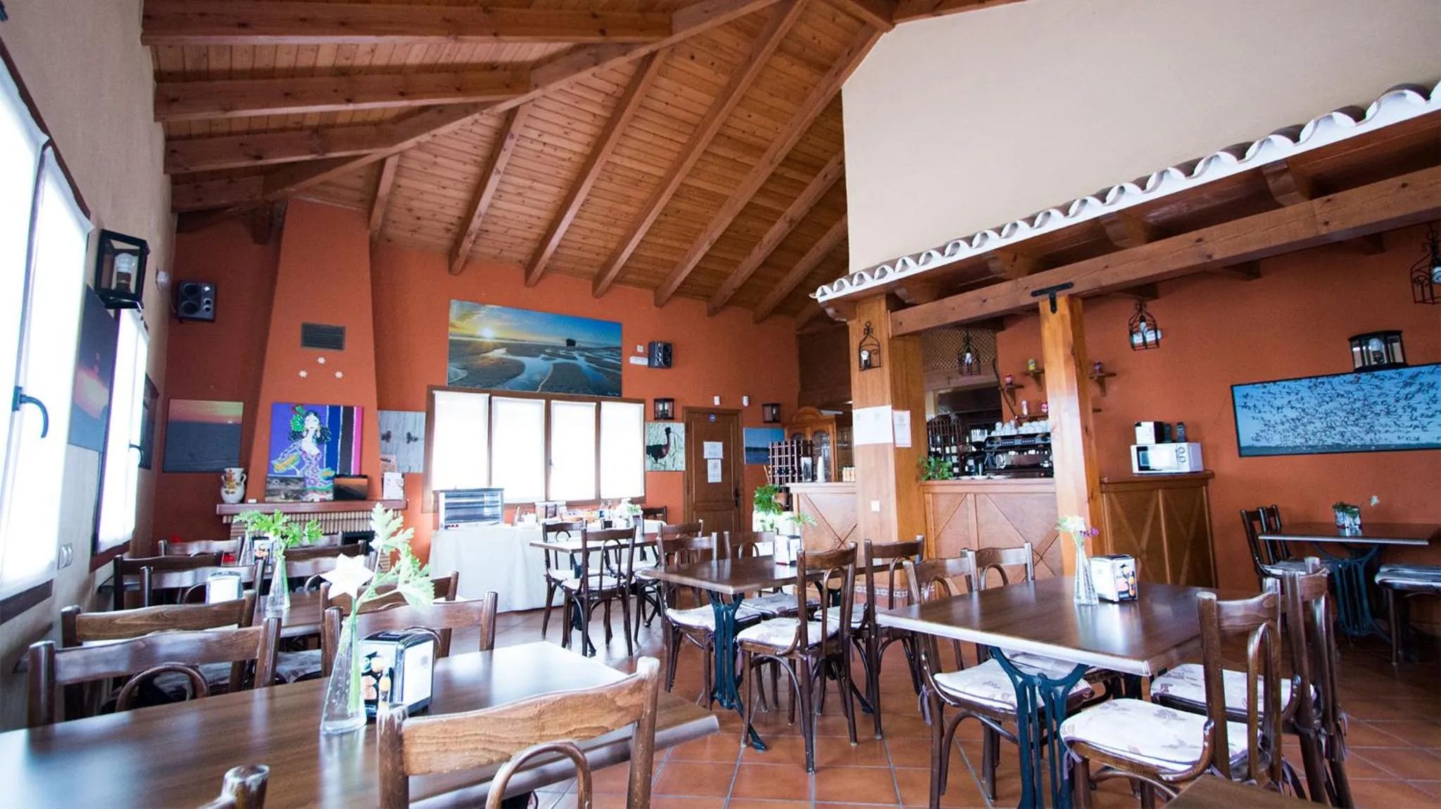 Restaurant/places to eat in Hotel Doñana Blues