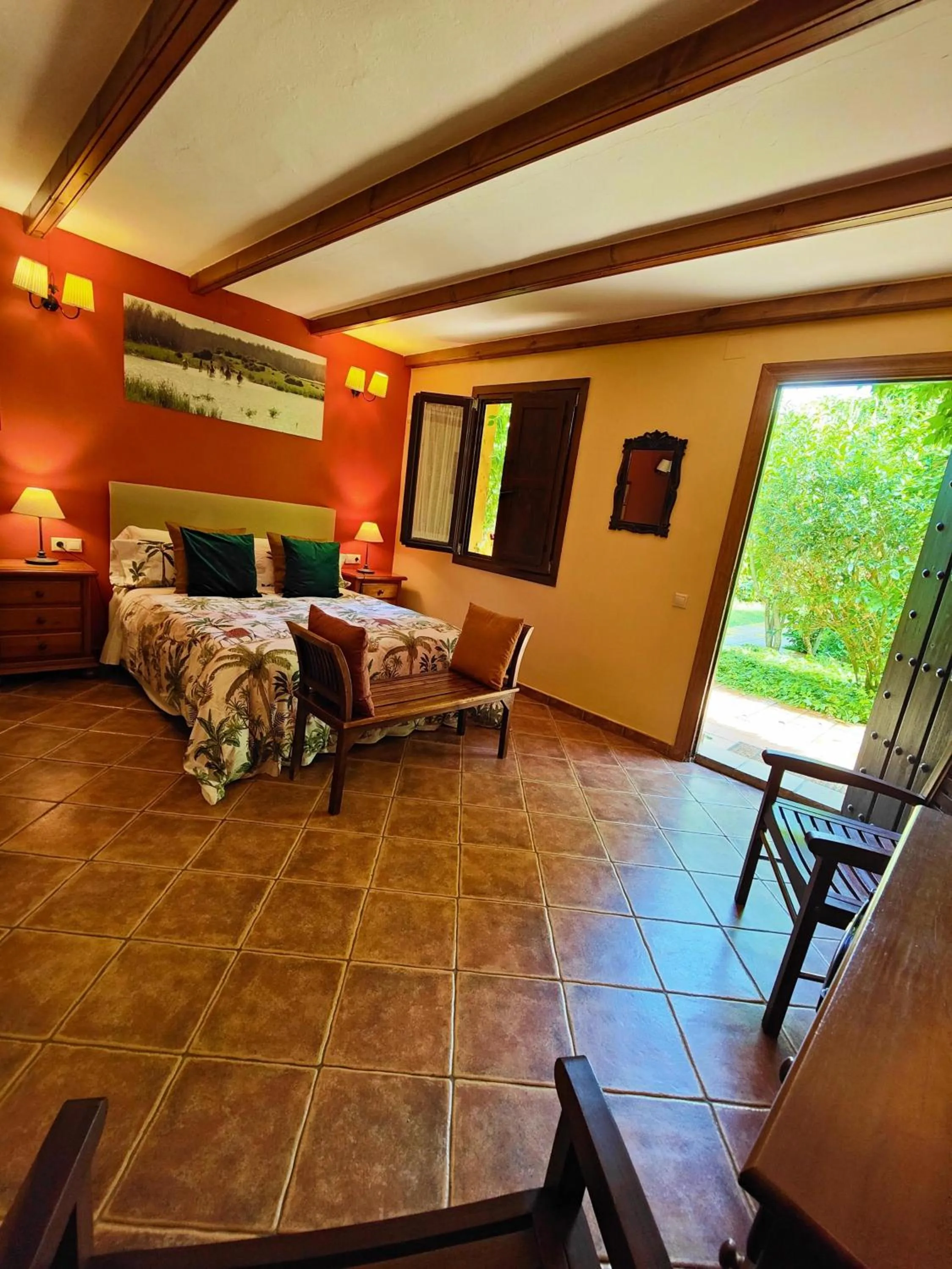 Bedroom, Bed in Hotel Doñana Blues