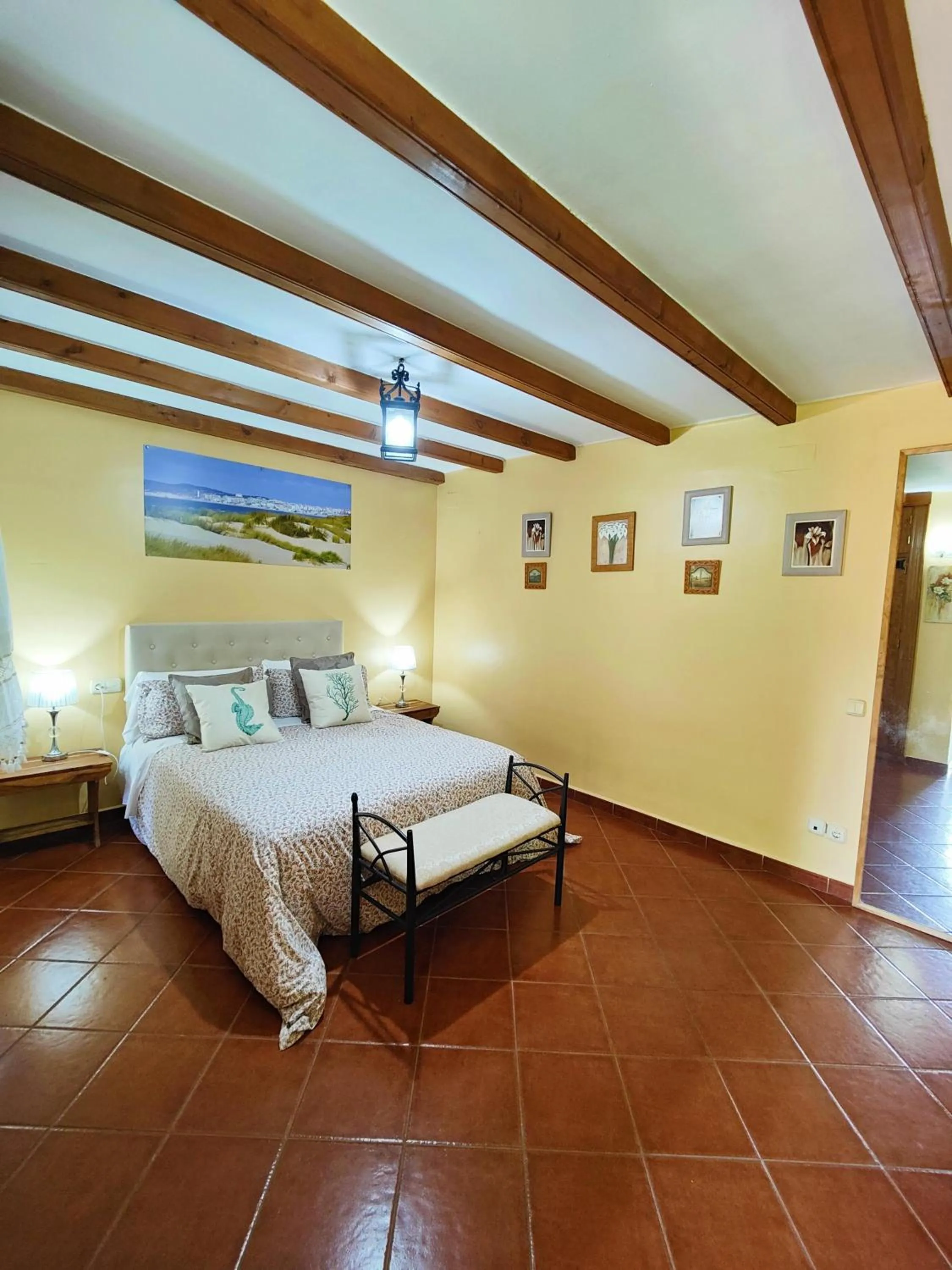 Bedroom, Bed in Hotel Doñana Blues