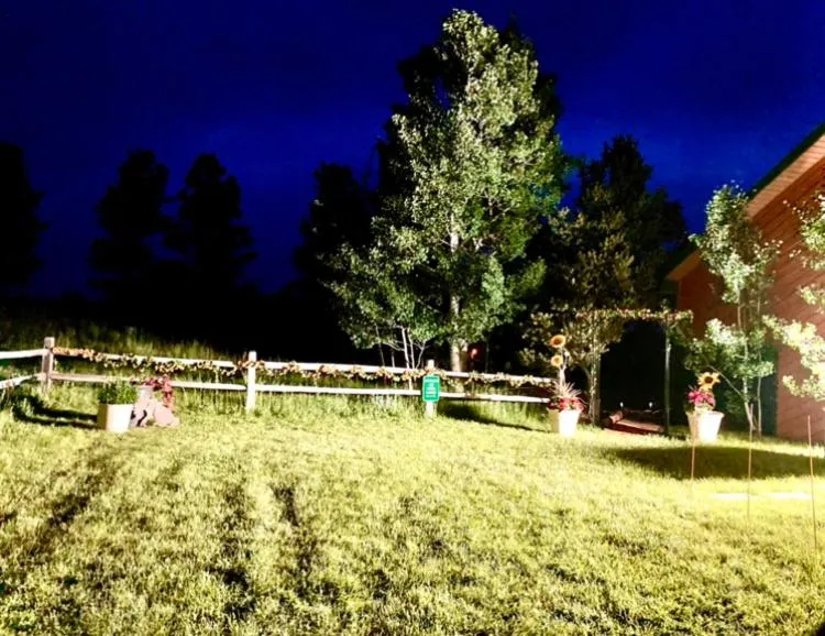 Parking in Yellowstone Cattle Baron EnSuite, Private Entrance & Parking - Prairie Rose B&B