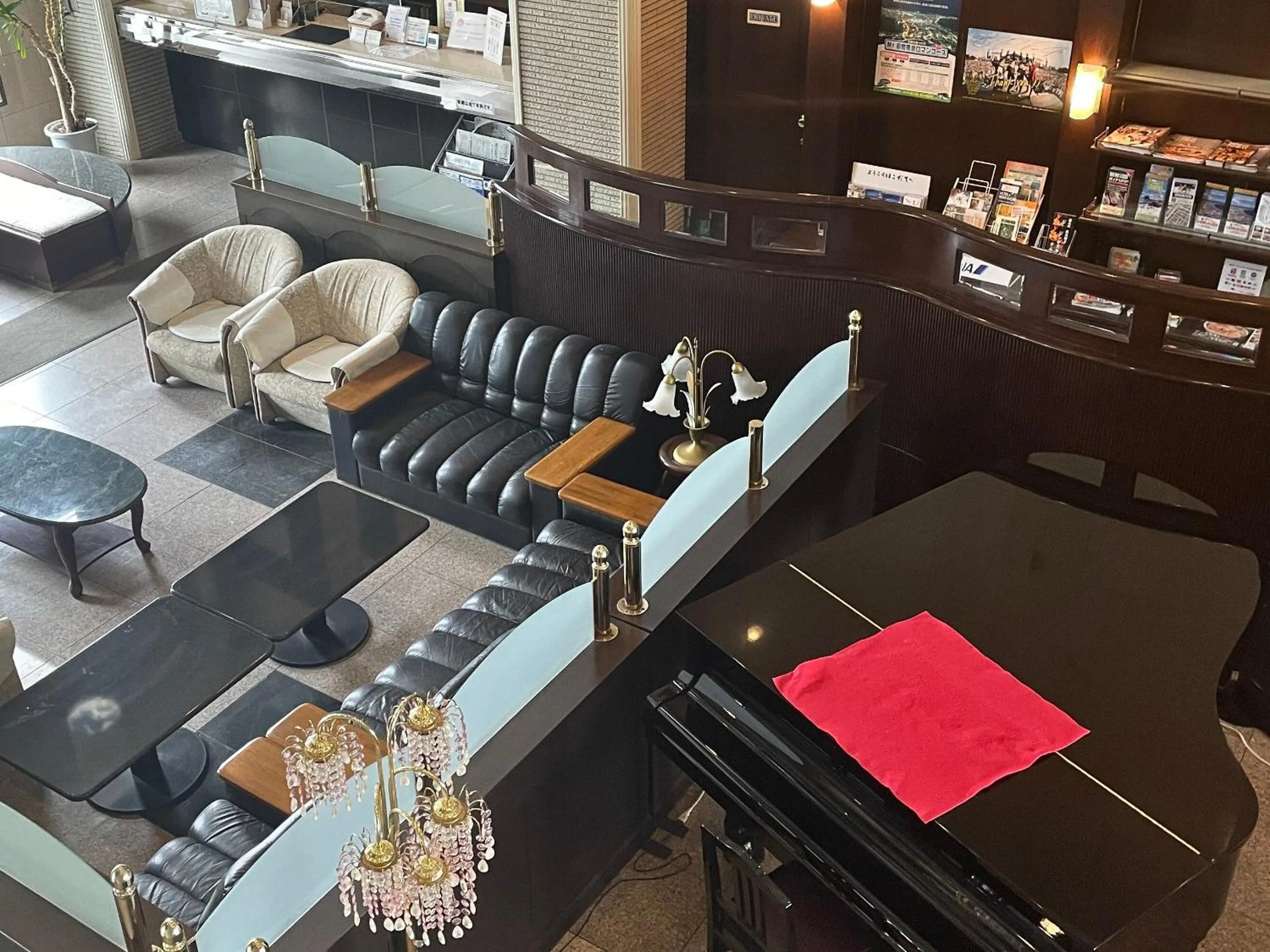 Lobby or reception in Seaside Hotel Kamome