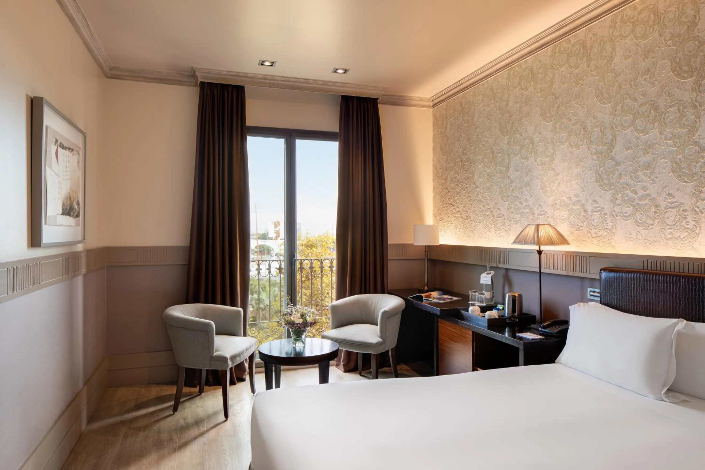 Bed in Duquesa de Cardona Hotel 4 Sup by Grup Duquessa