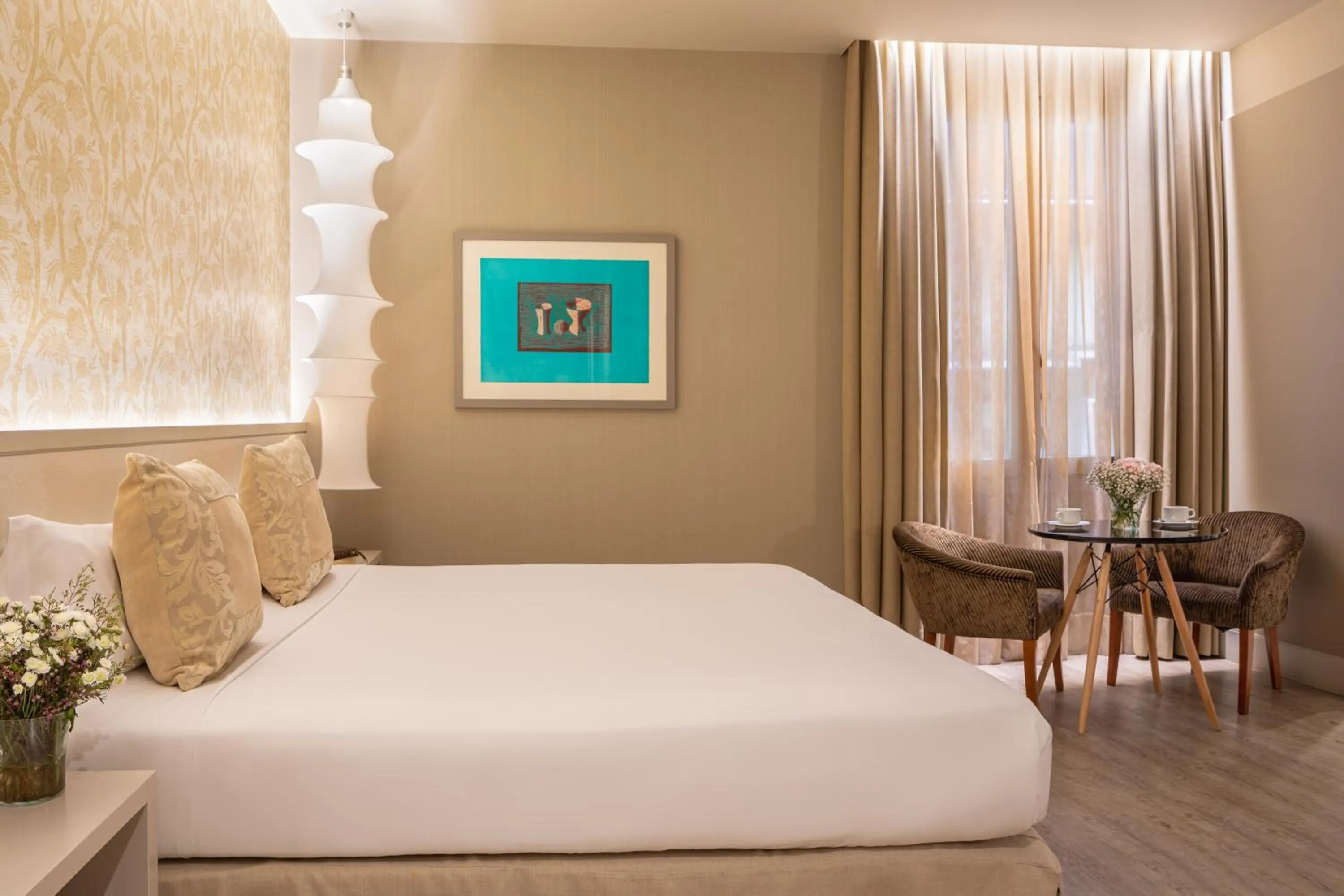 Bed in Duquesa de Cardona Hotel 4 Sup by Grup Duquessa