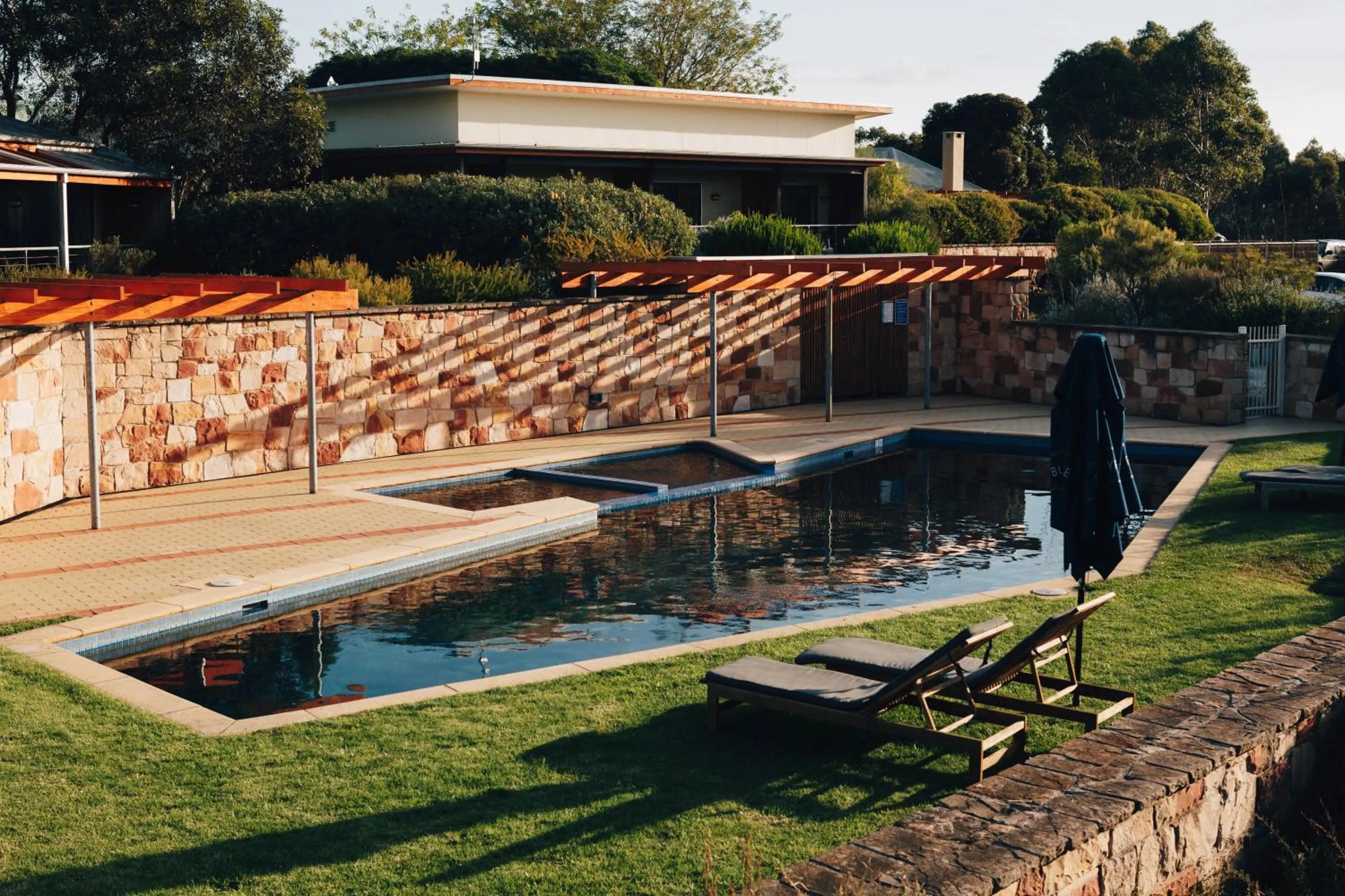 Swimming pool in Royal Mail Hotel