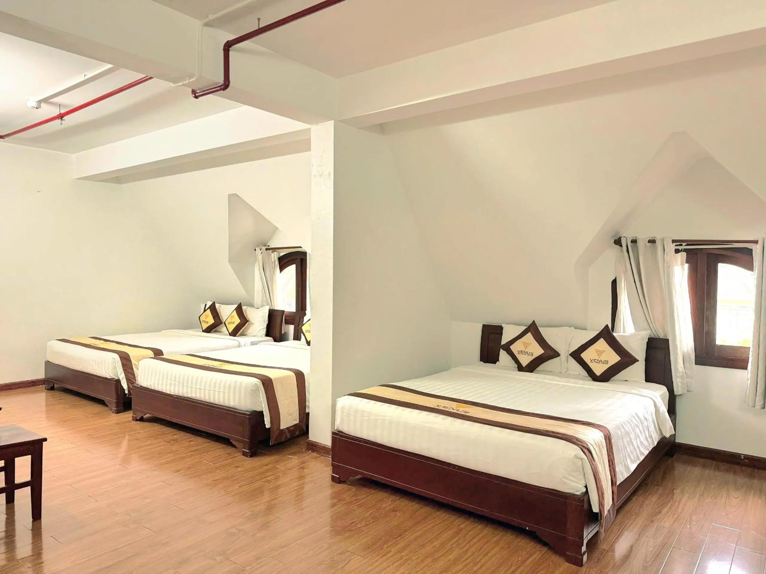 Bed in Venus Phu Quoc Hotel