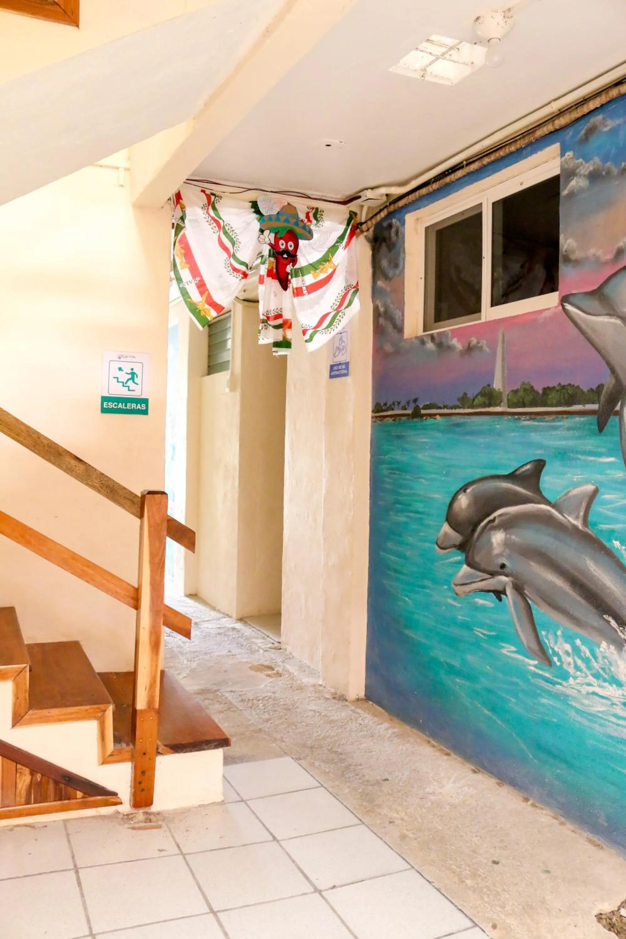 Property building in Hotel Rosa del Alba, Barrio Mágico Centro Histórico de Chetumal