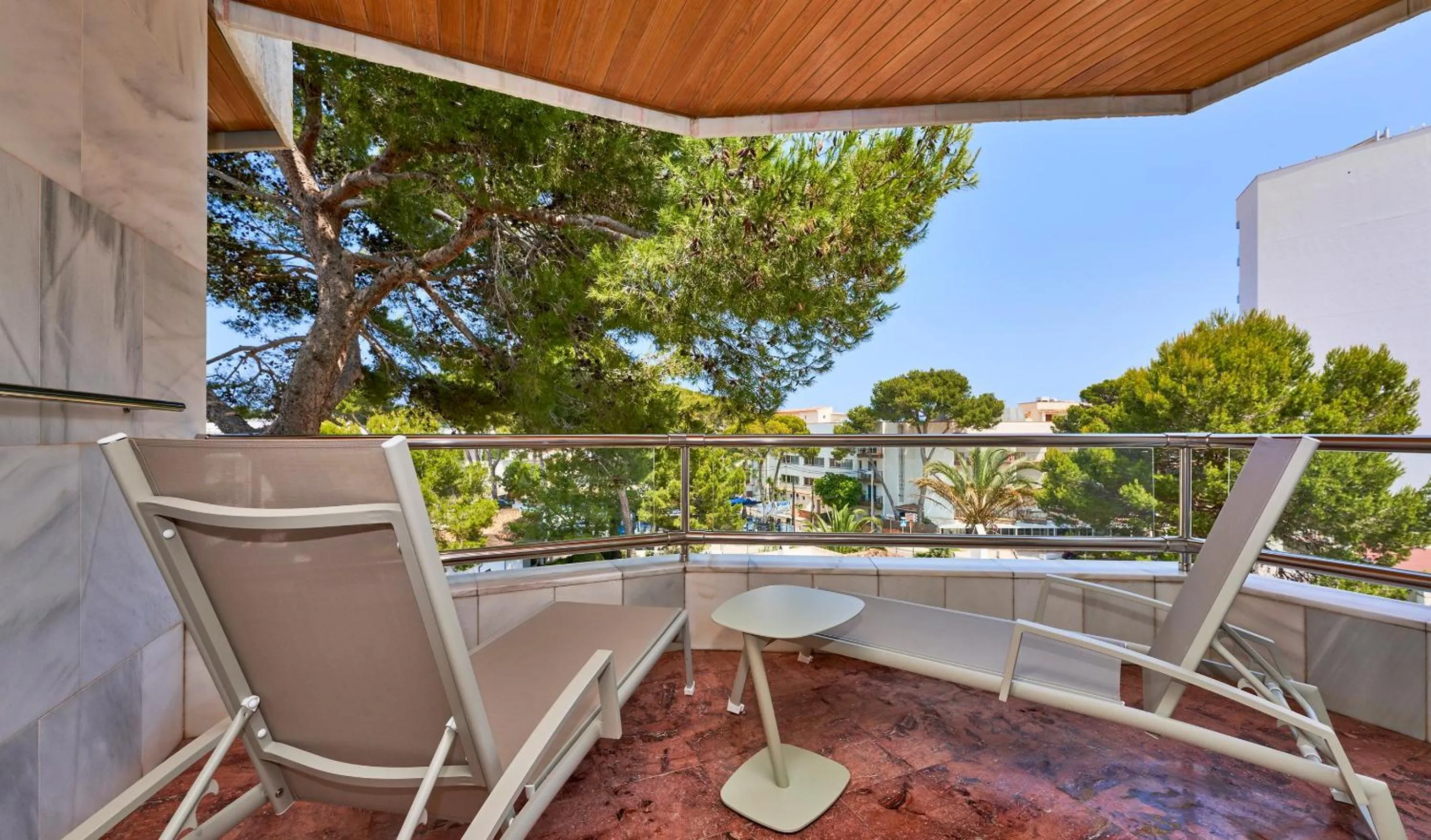 Balcony/Terrace in Hotel Serrano Palace