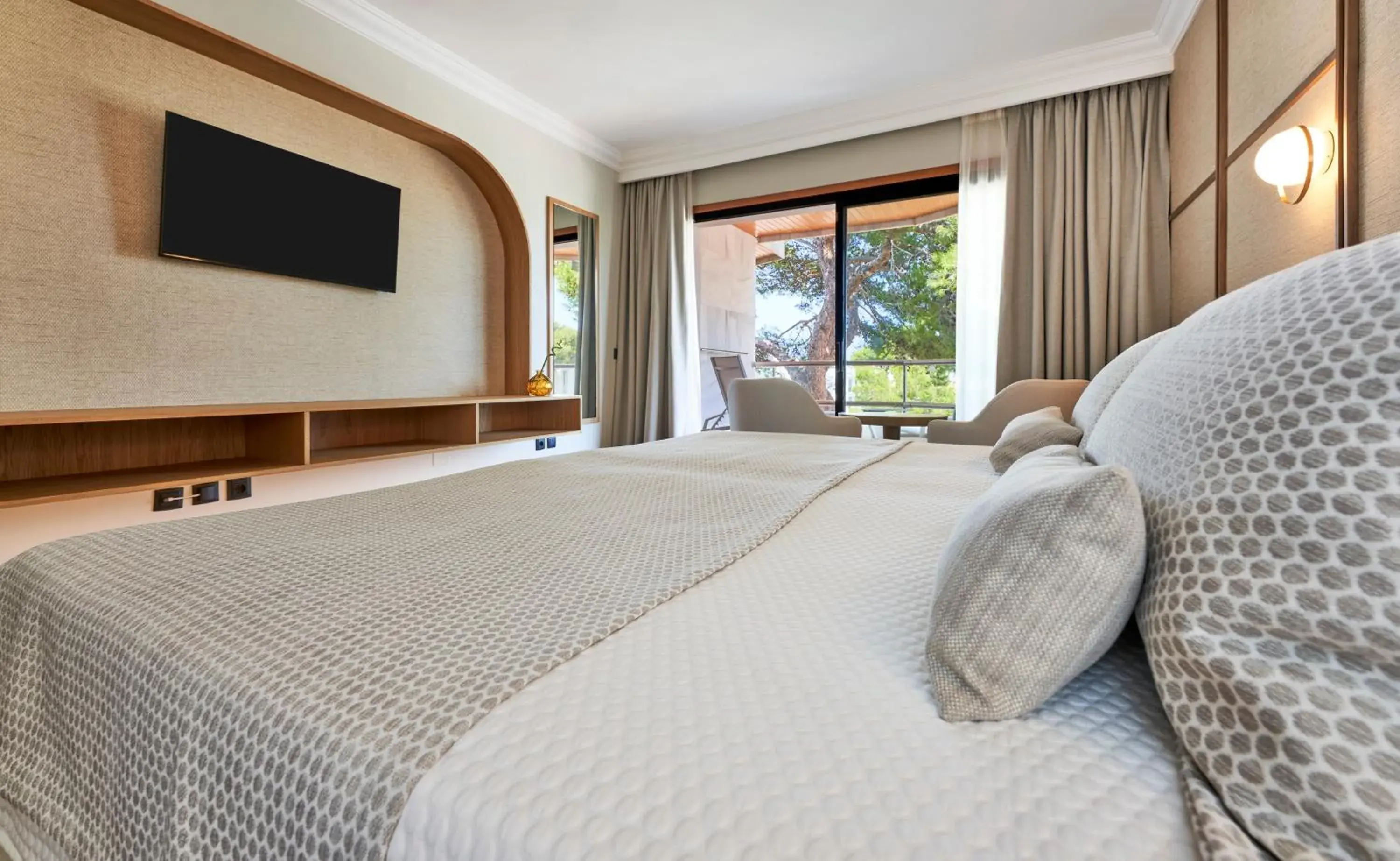 Bed in Hotel Serrano Palace Bed in Hotel Serrano Palace