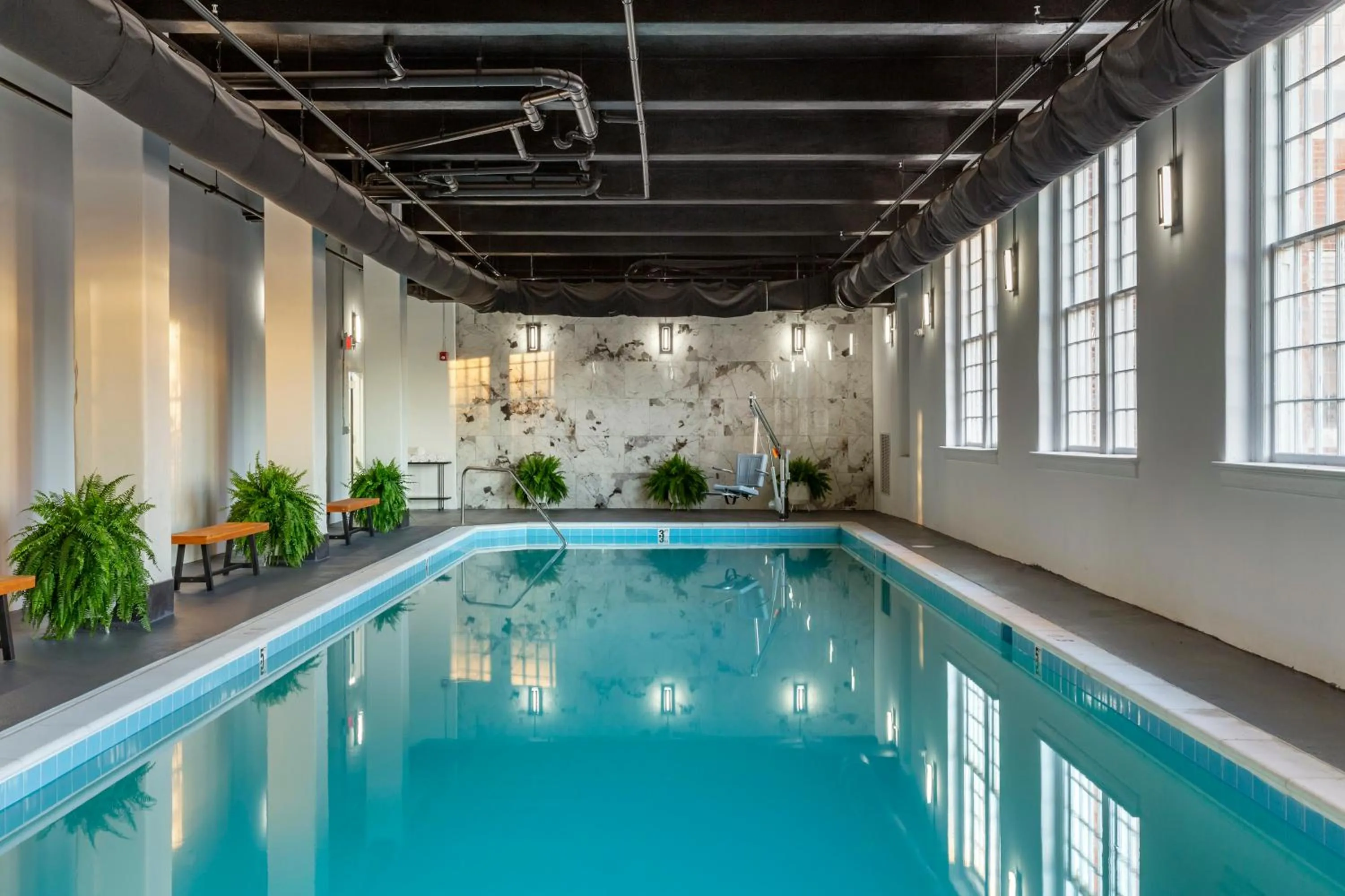 Pool view in Inn at Blackstone