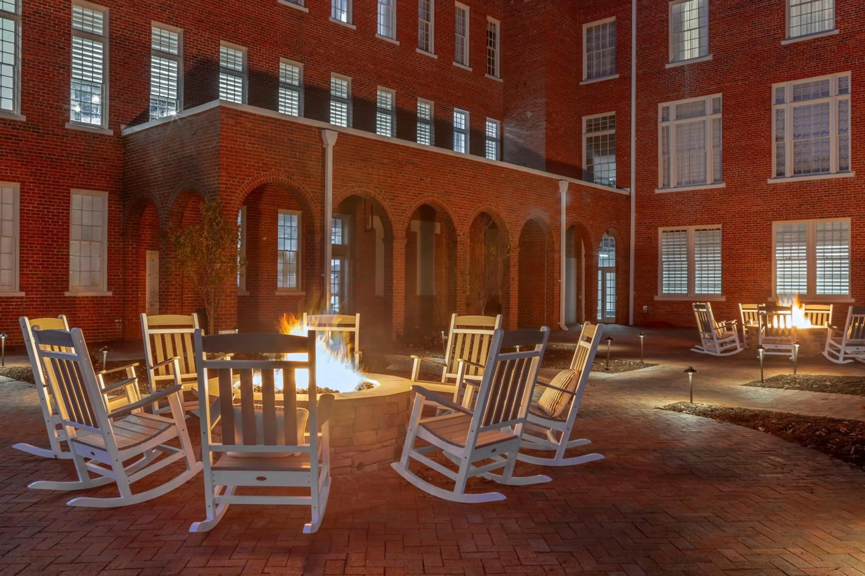 Patio in Inn at Blackstone