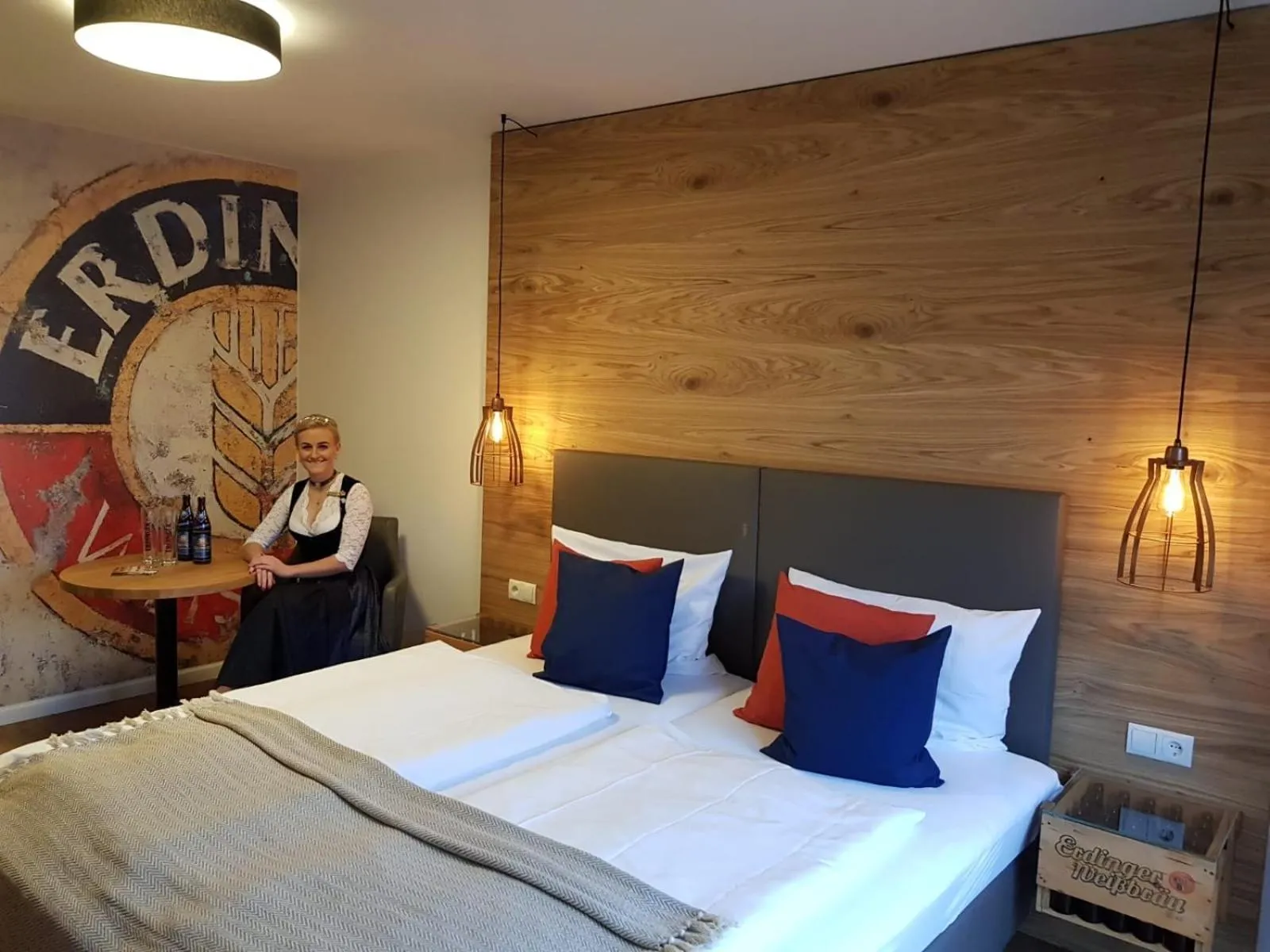 Photo of the whole room, Bed in Hotel Dein Franz