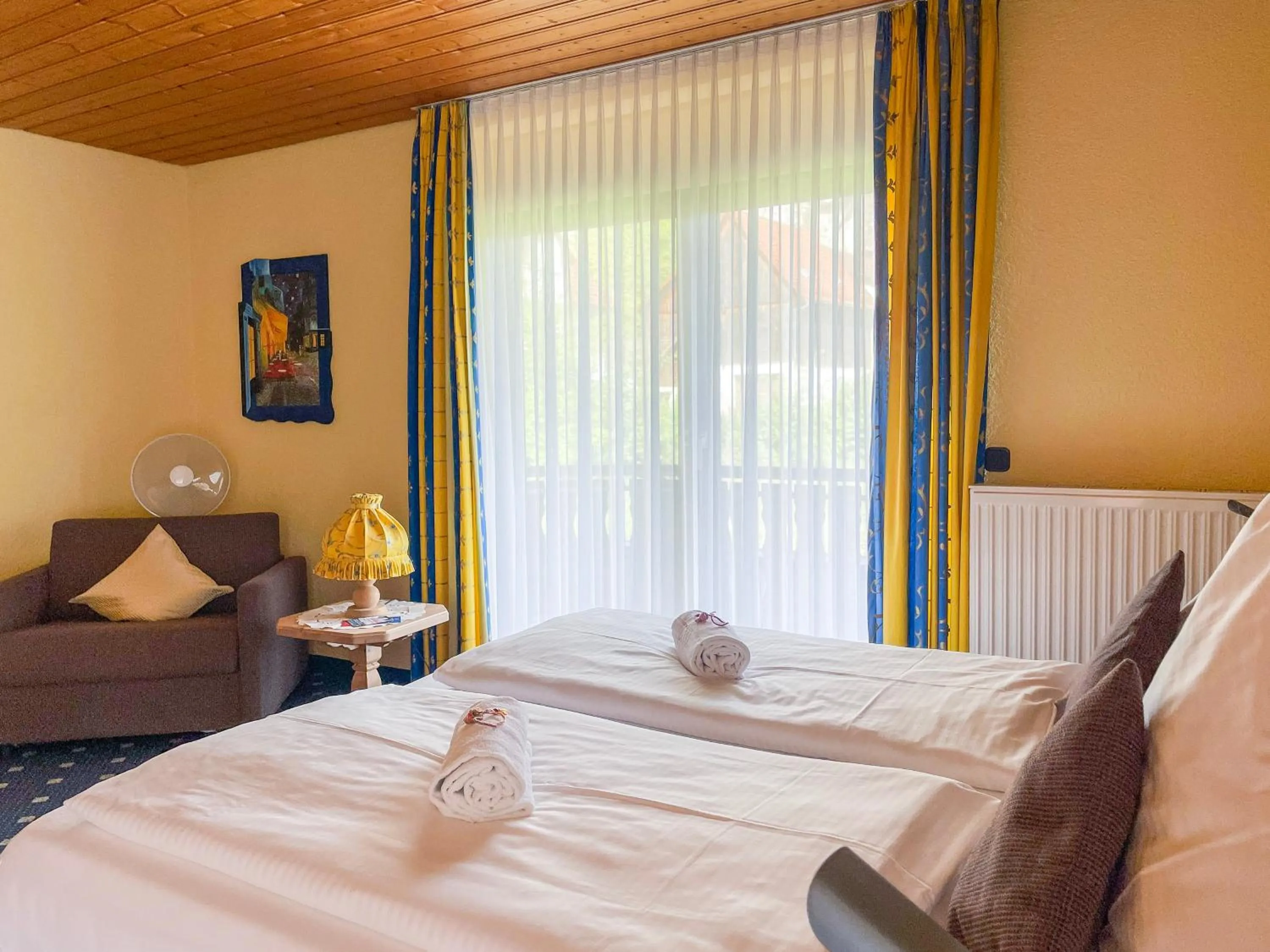 Studio Apartment with balcony in Gästehaus Forellenhof