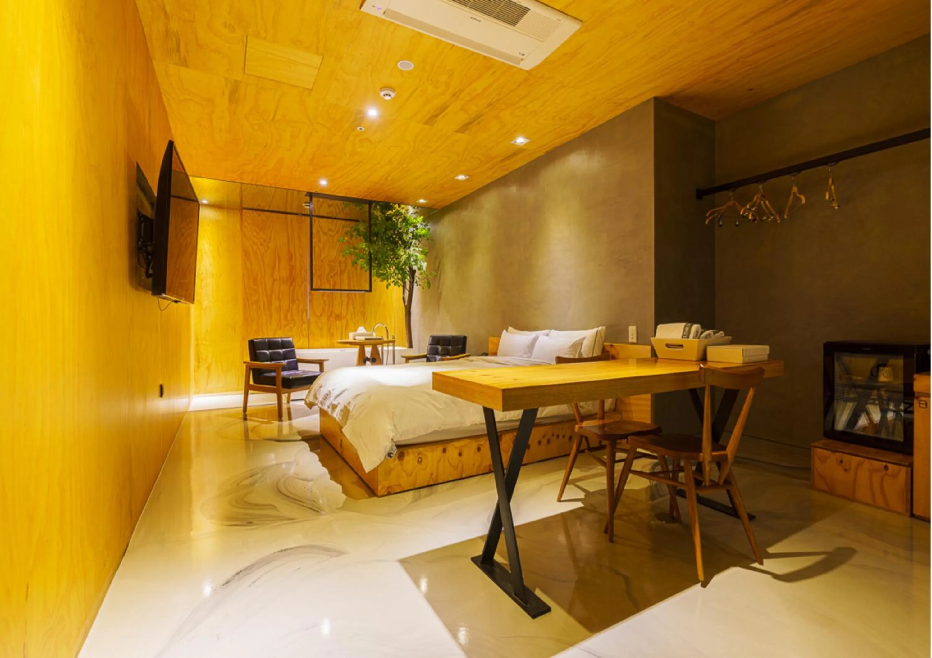 Bed in Hotel The Designers Incheon