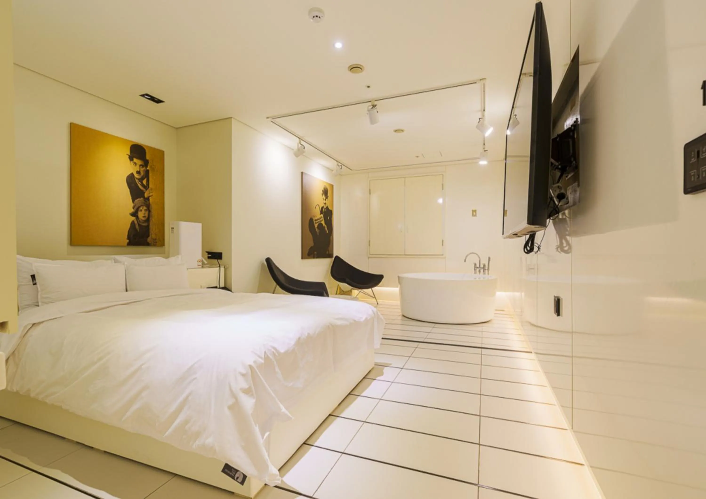 Area and facilities, Bed in Hotel The Designers Incheon