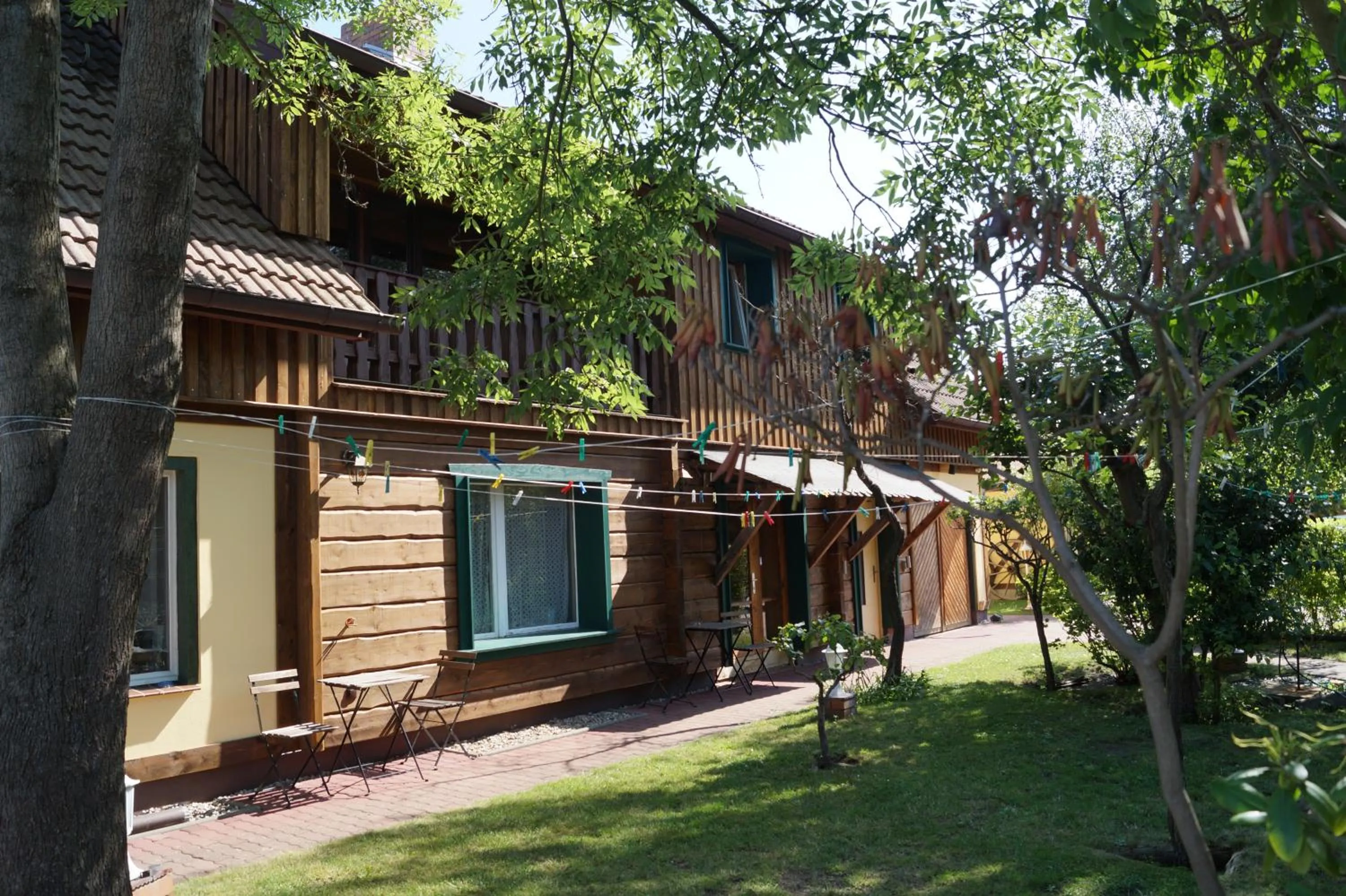 Garden in Pension zum Holzpantoffelmacher