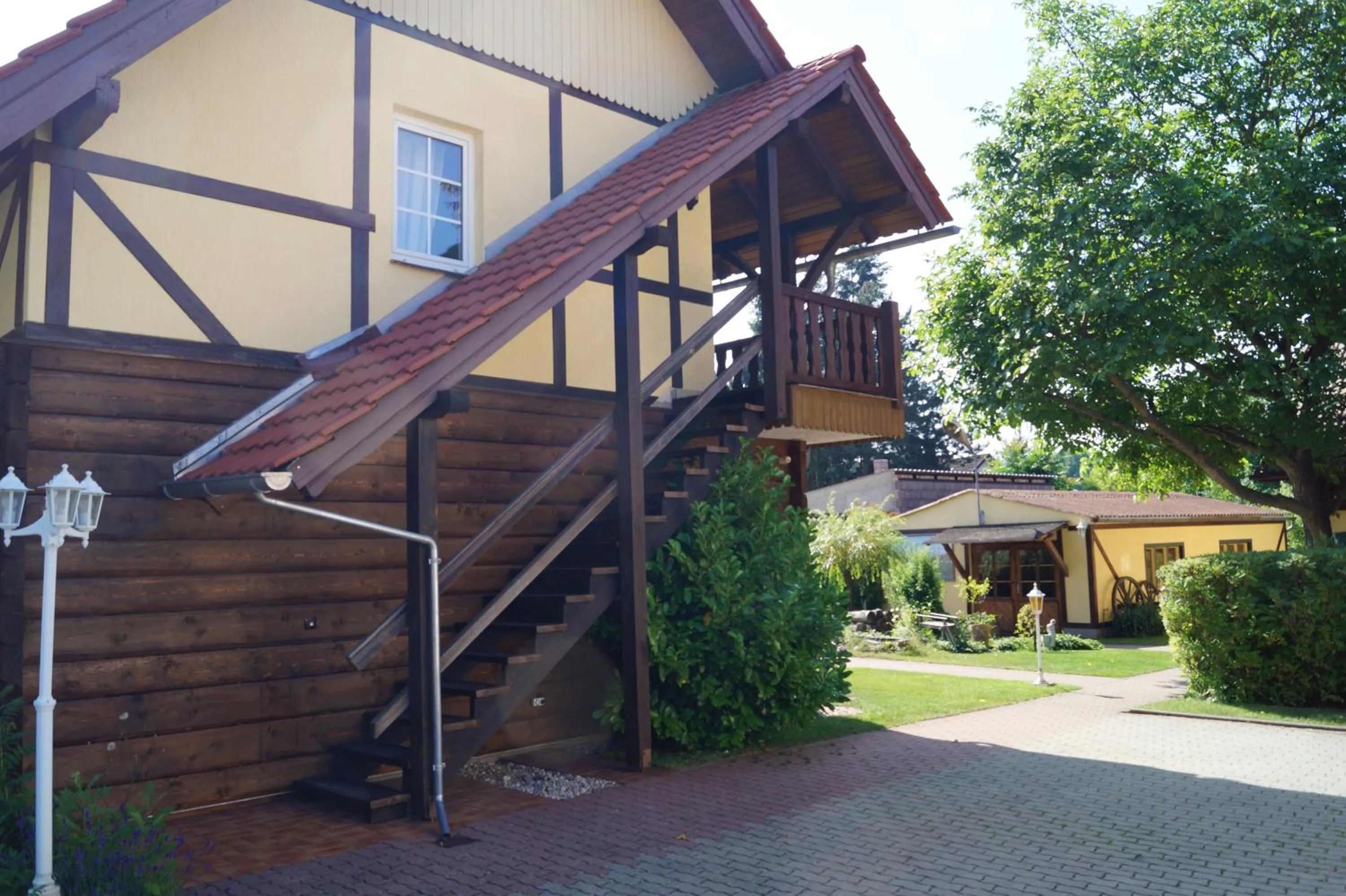 Patio in Pension zum Holzpantoffelmacher