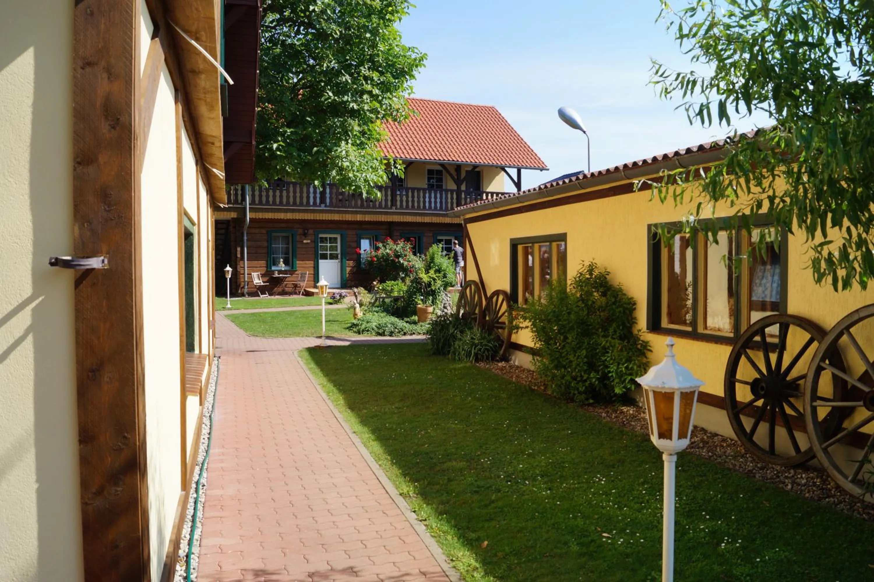 Garden in Pension zum Holzpantoffelmacher