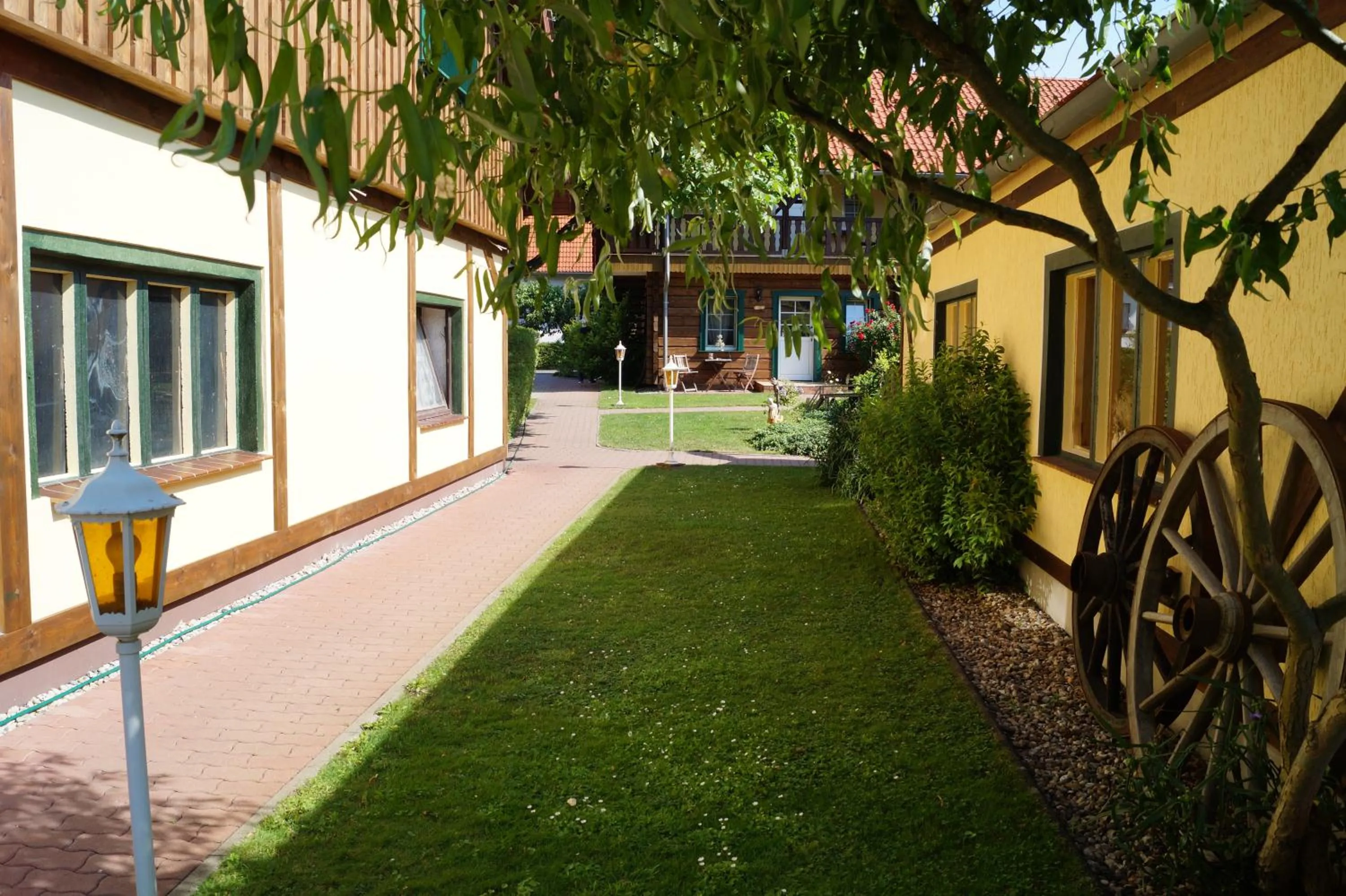 Garden in Pension zum Holzpantoffelmacher