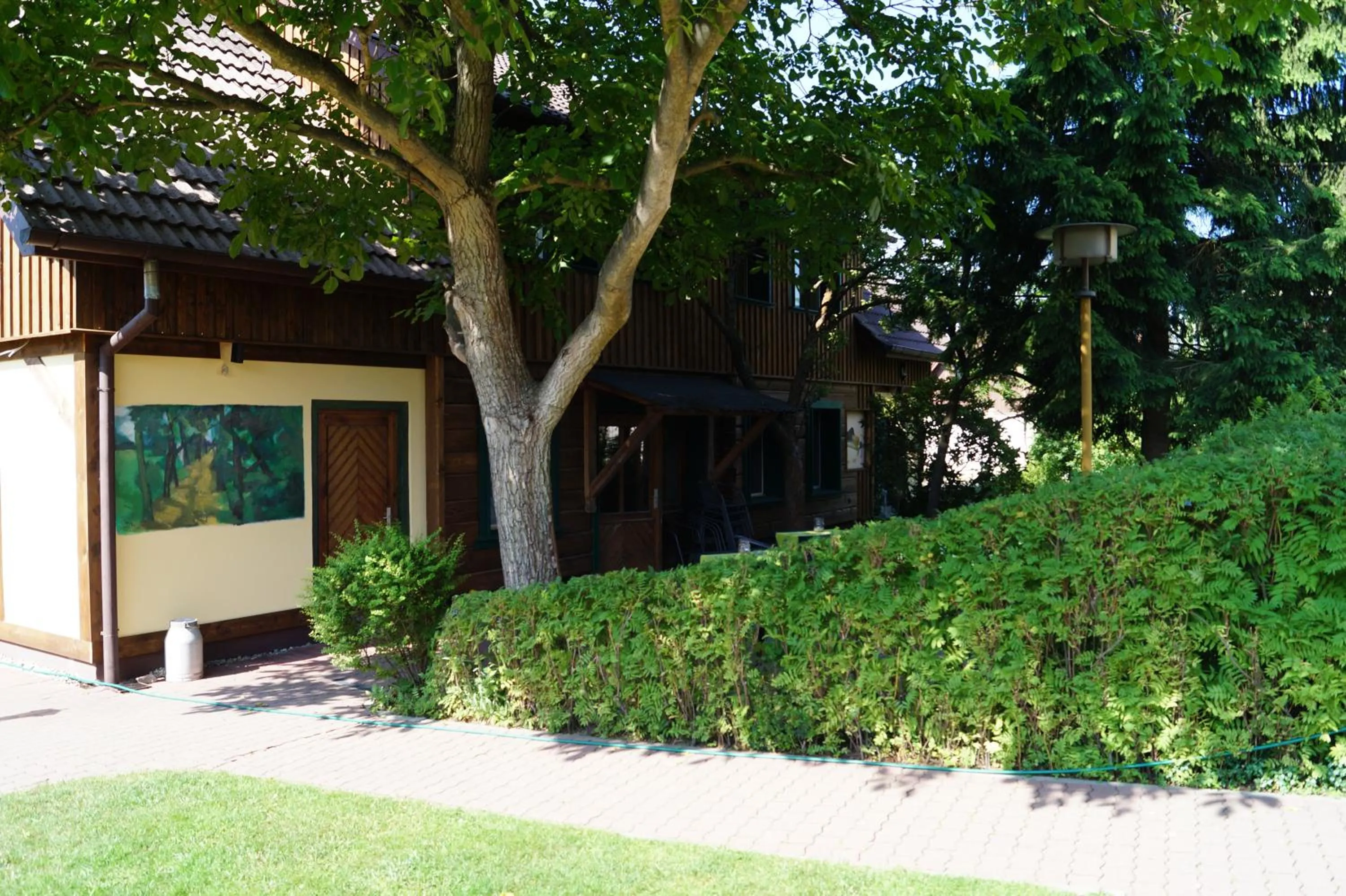 Garden in Pension zum Holzpantoffelmacher