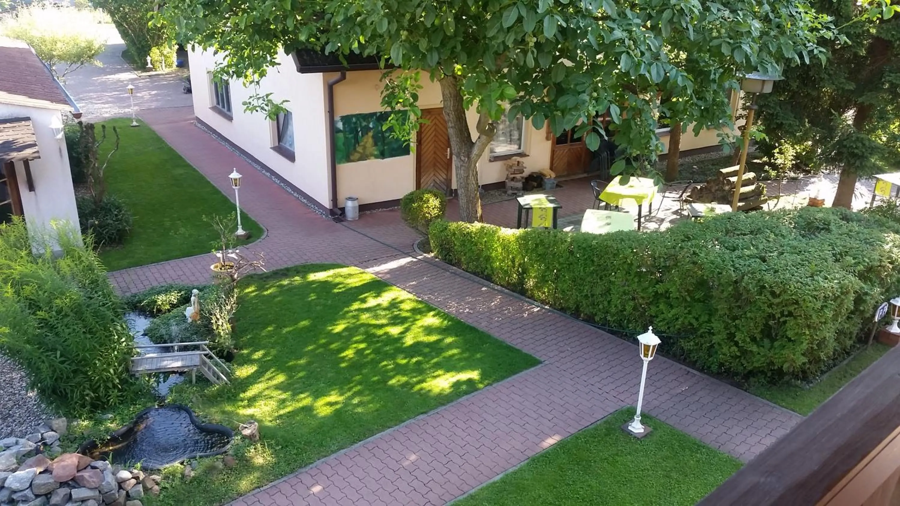 Garden in Pension zum Holzpantoffelmacher