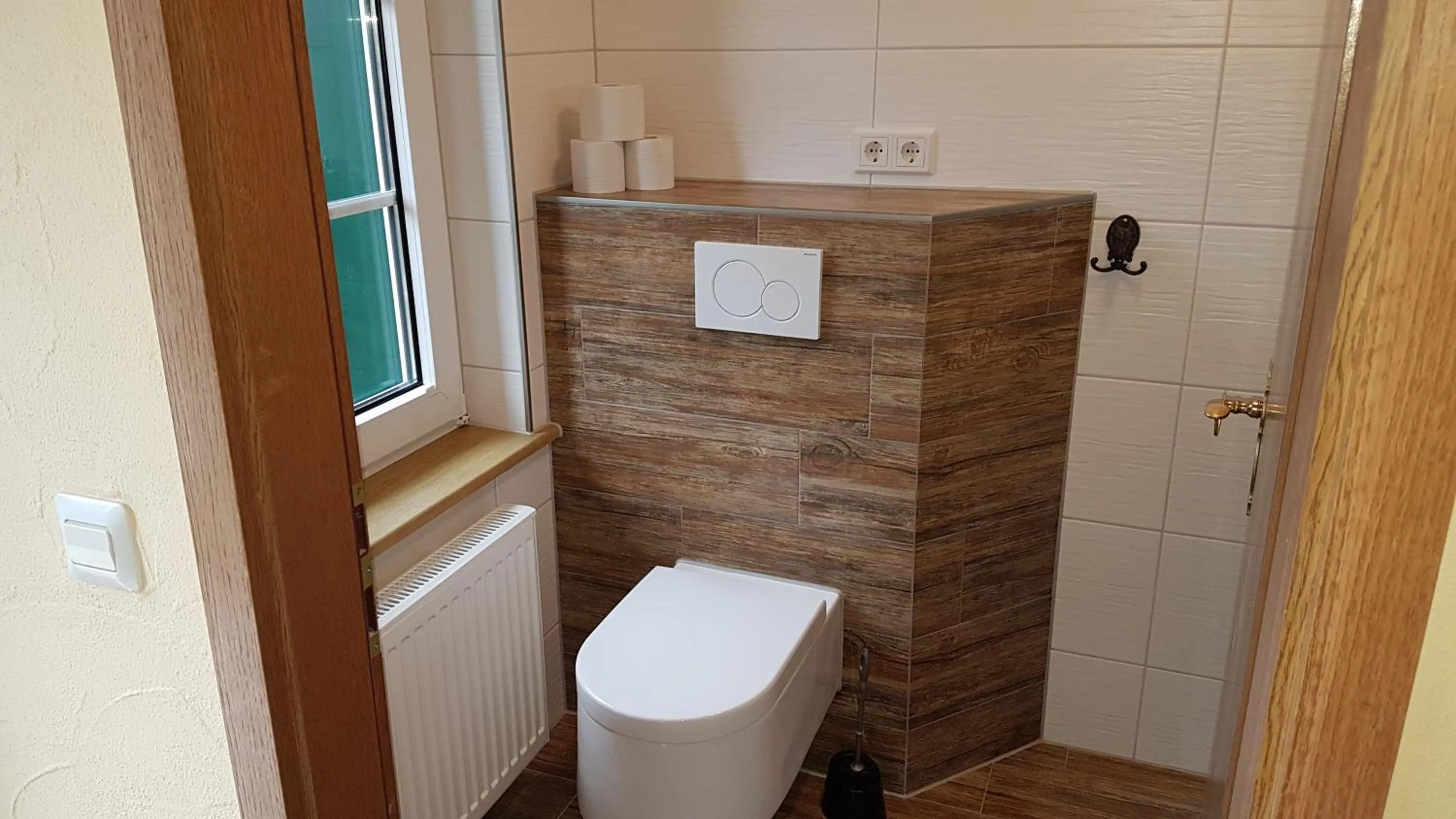 Bathroom in Pension zum Holzpantoffelmacher