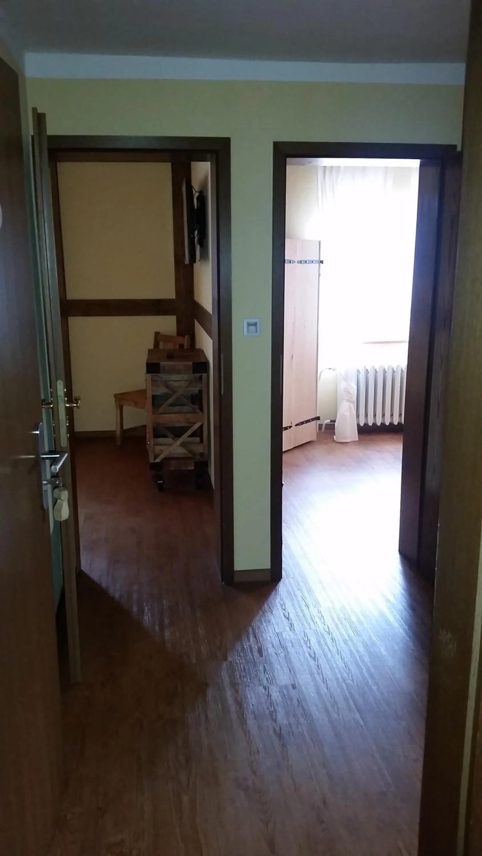 Living room, Bed in Pension zum Holzpantoffelmacher