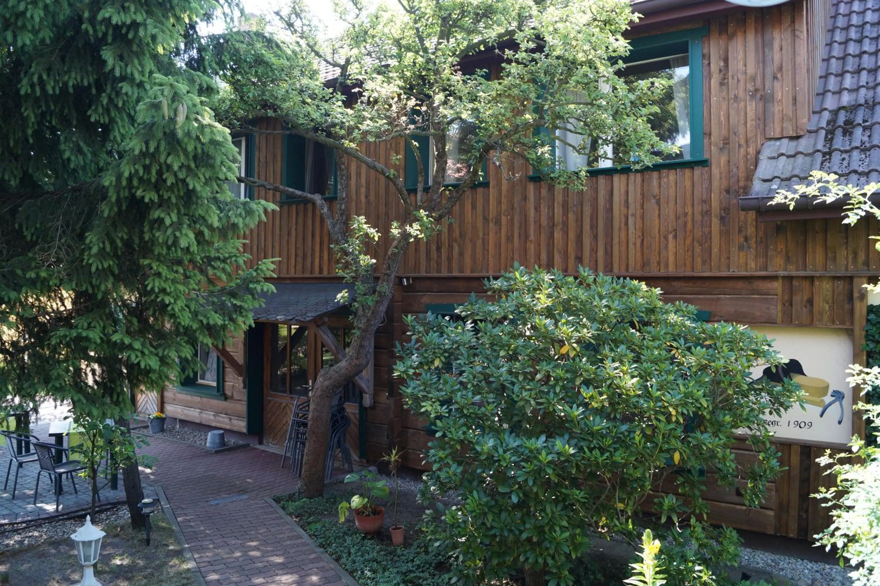 Garden in Pension zum Holzpantoffelmacher
