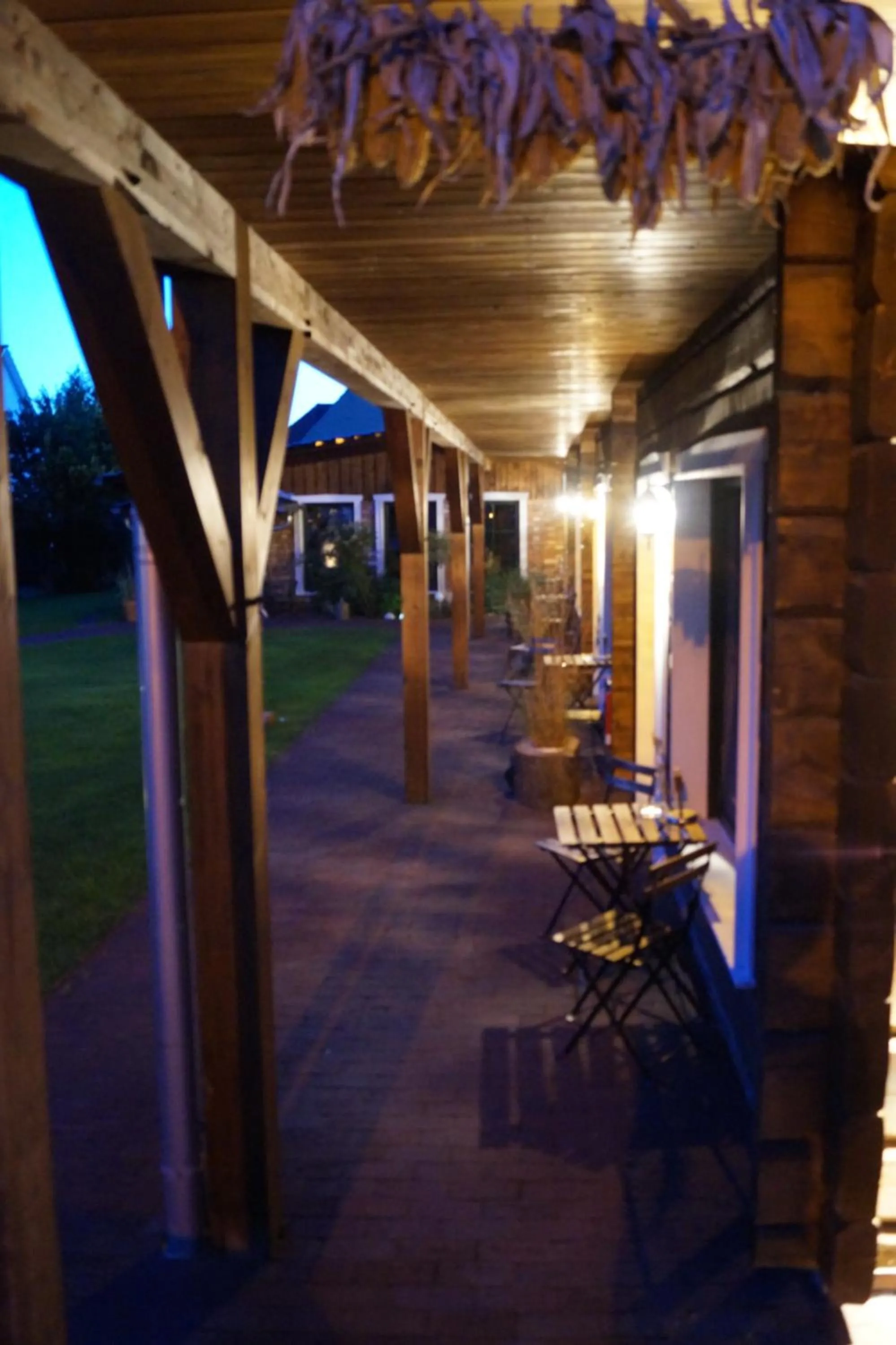 Patio in Pension zum Holzpantoffelmacher
