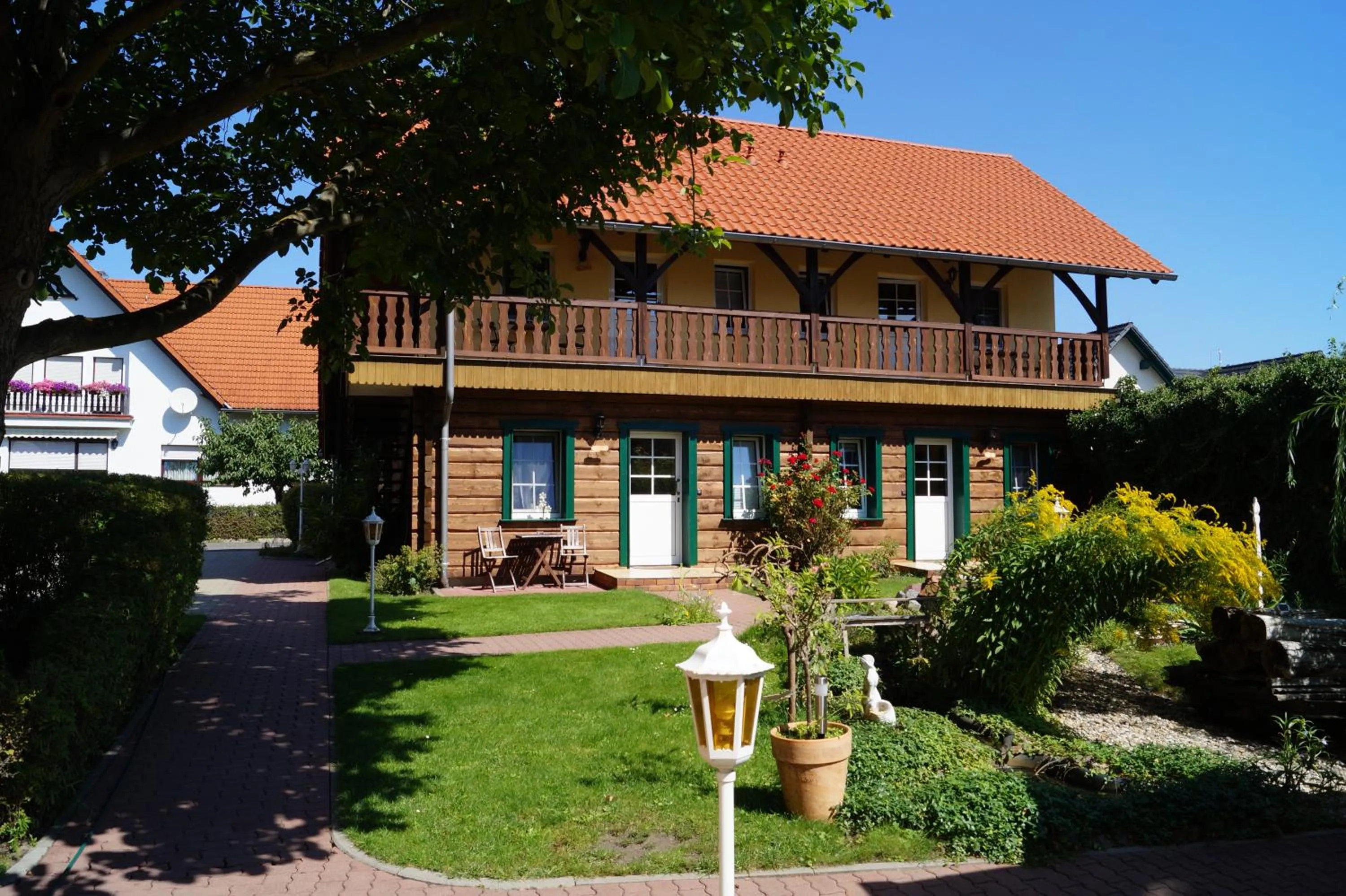 Garden in Pension zum Holzpantoffelmacher