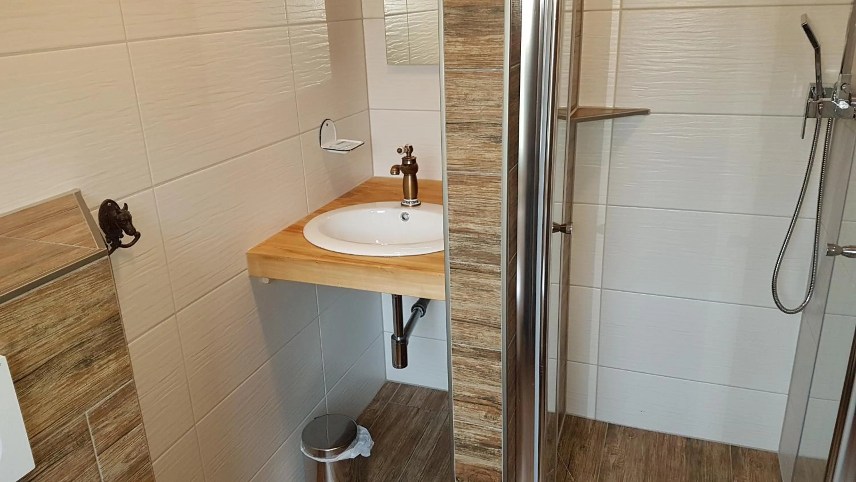 Bathroom in Pension zum Holzpantoffelmacher