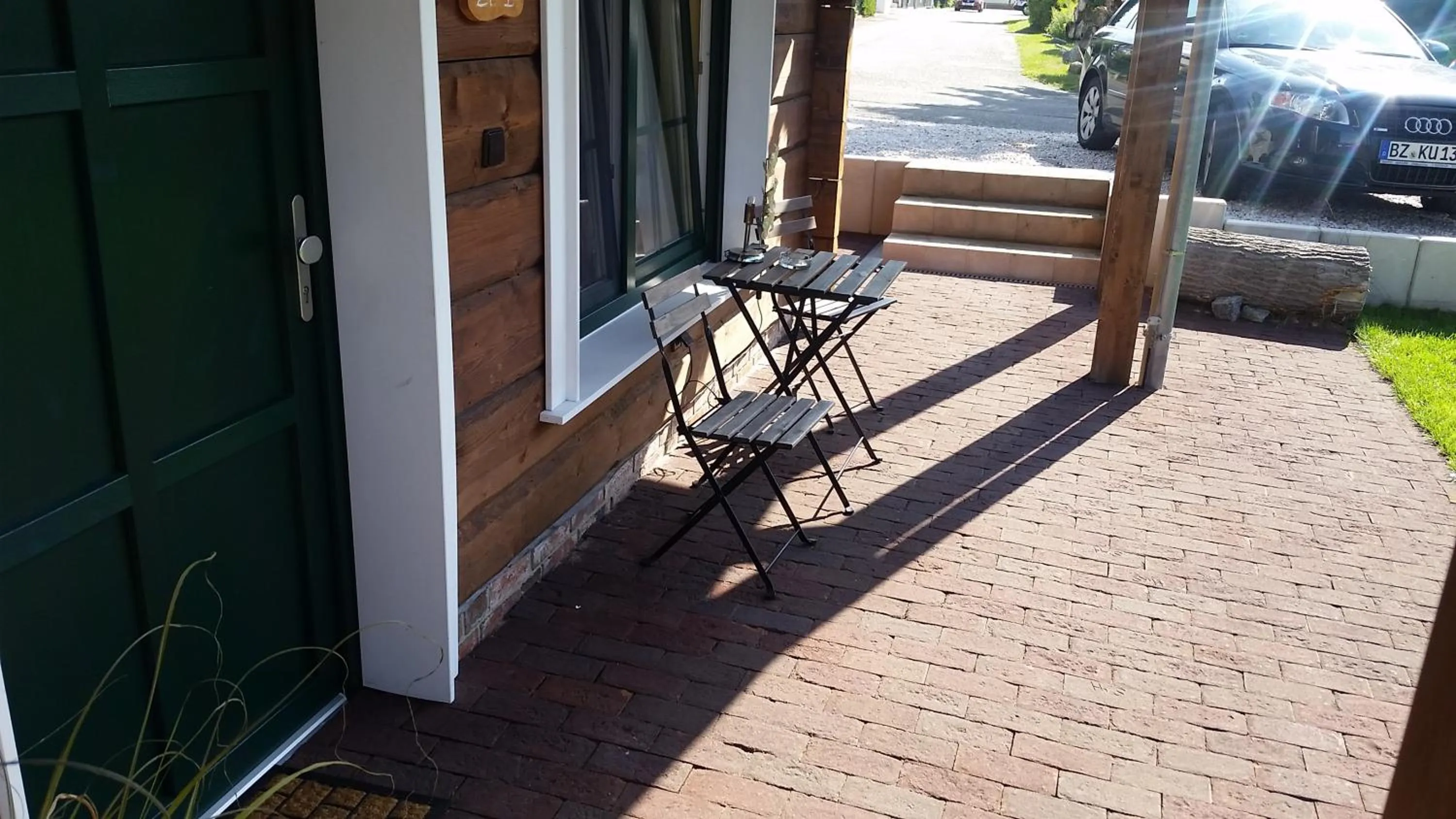 Balcony/Terrace in Pension zum Holzpantoffelmacher