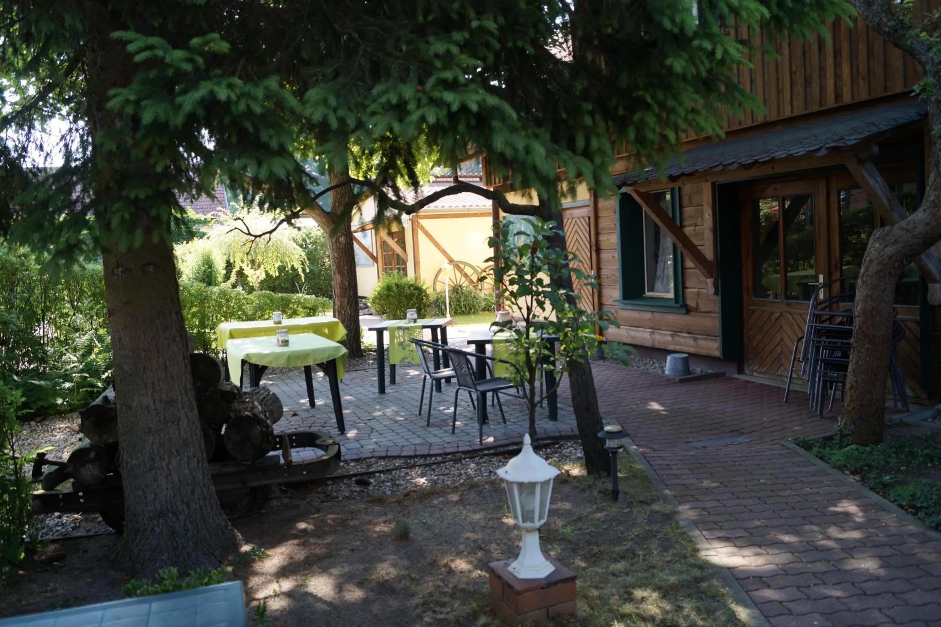 Patio in Pension zum Holzpantoffelmacher