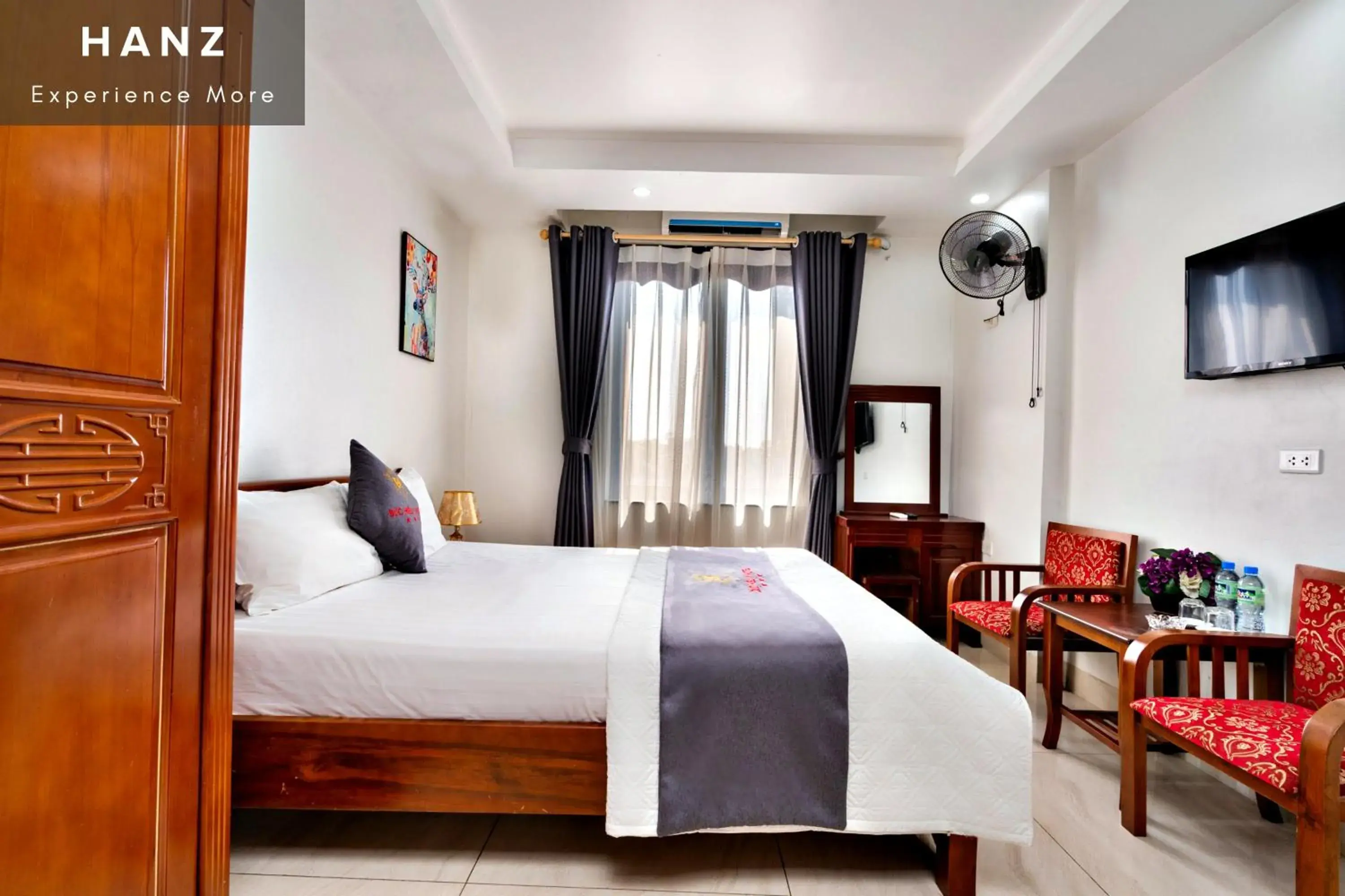 Bed in HANZ Duc Hieu 1 Hotel Bed in HANZ Duc Hieu 1 Hotel
