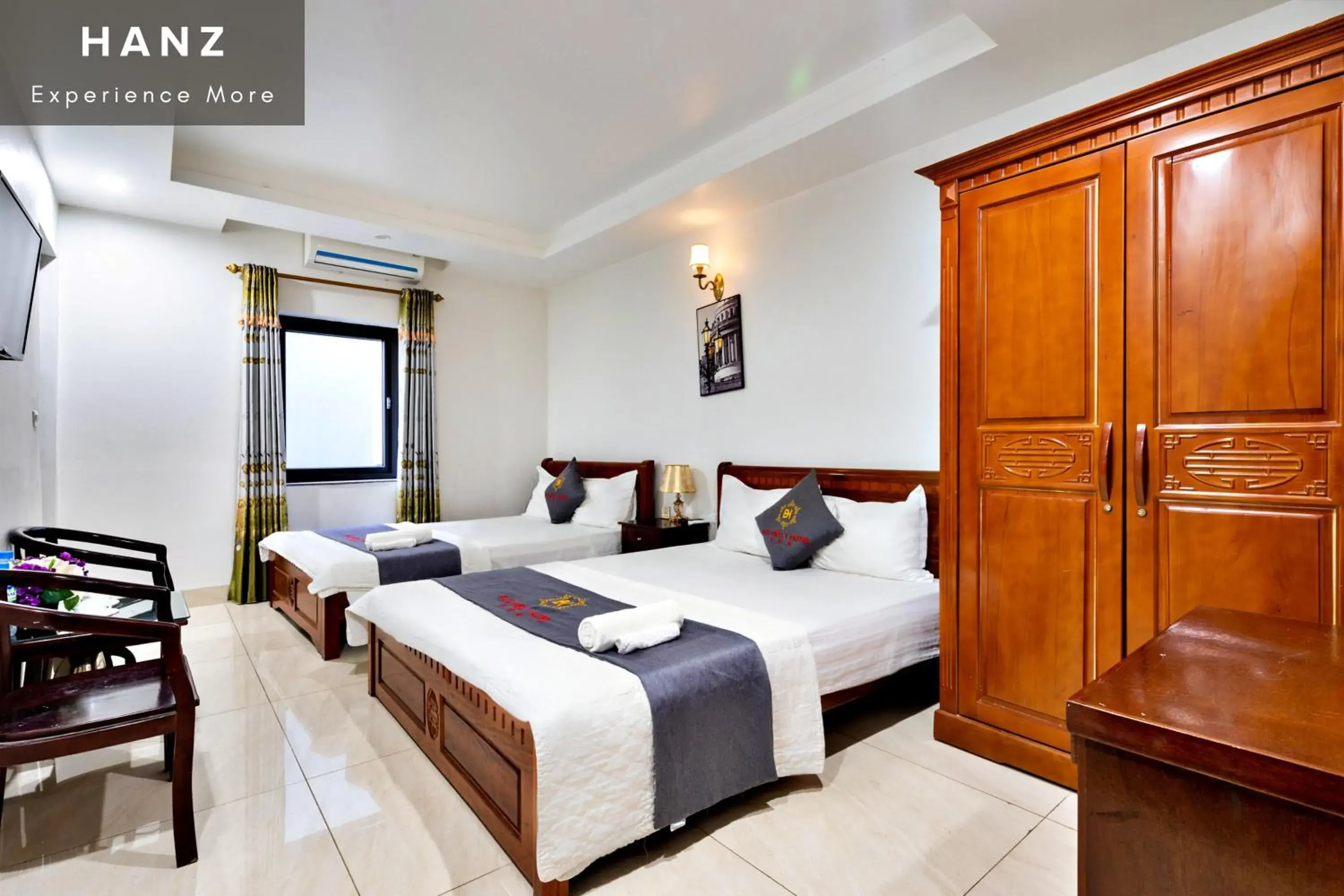 Bed in HANZ Duc Hieu 1 Hotel Bed in HANZ Duc Hieu 1 Hotel