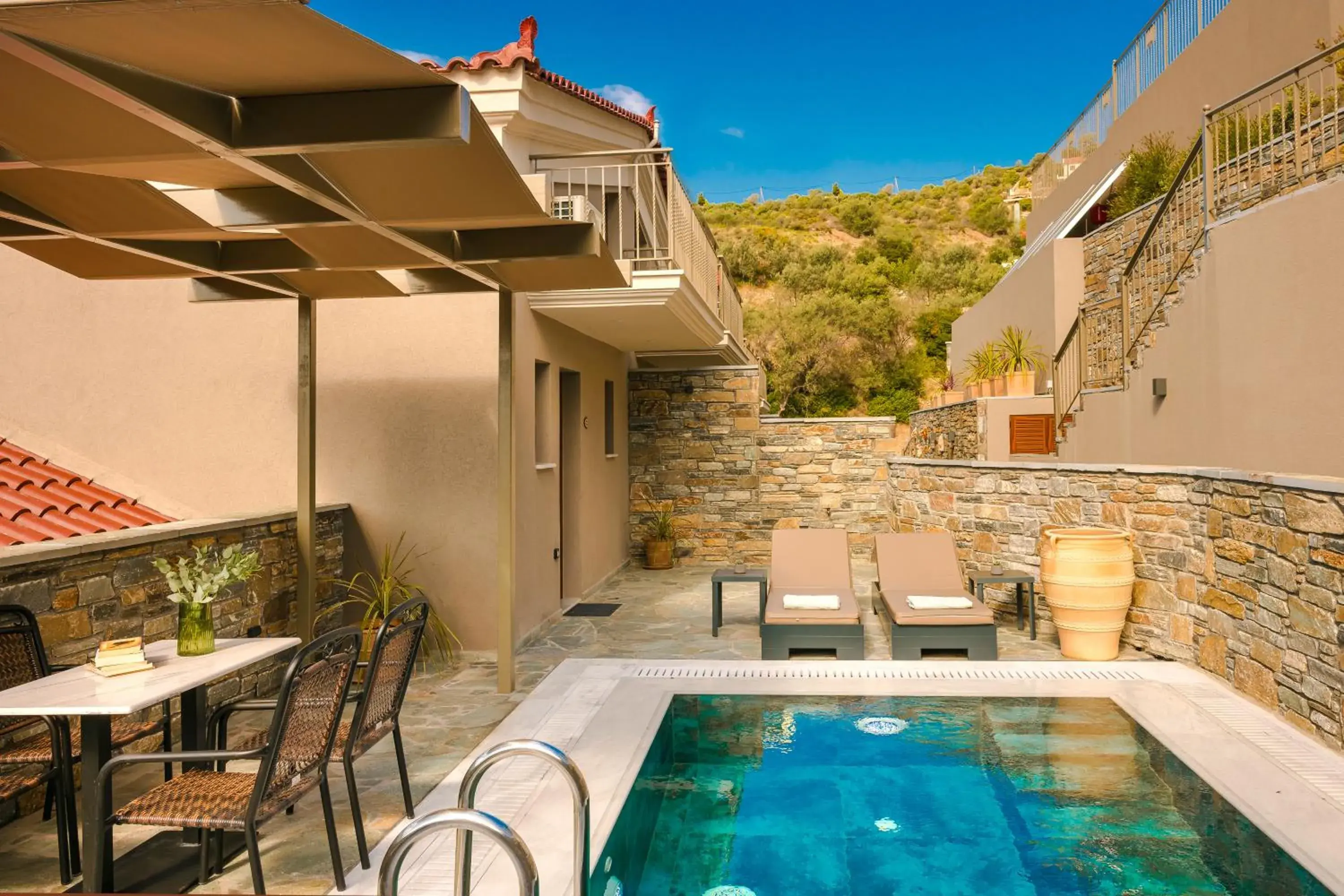 Maisonette with Attic, Sea View and Private Heated Pool in Paramithenio Village Beach Resort & Spa Maisonette with Attic, Sea View and Private Heated Pool in Paramithenio Village Beach Resort & Spa