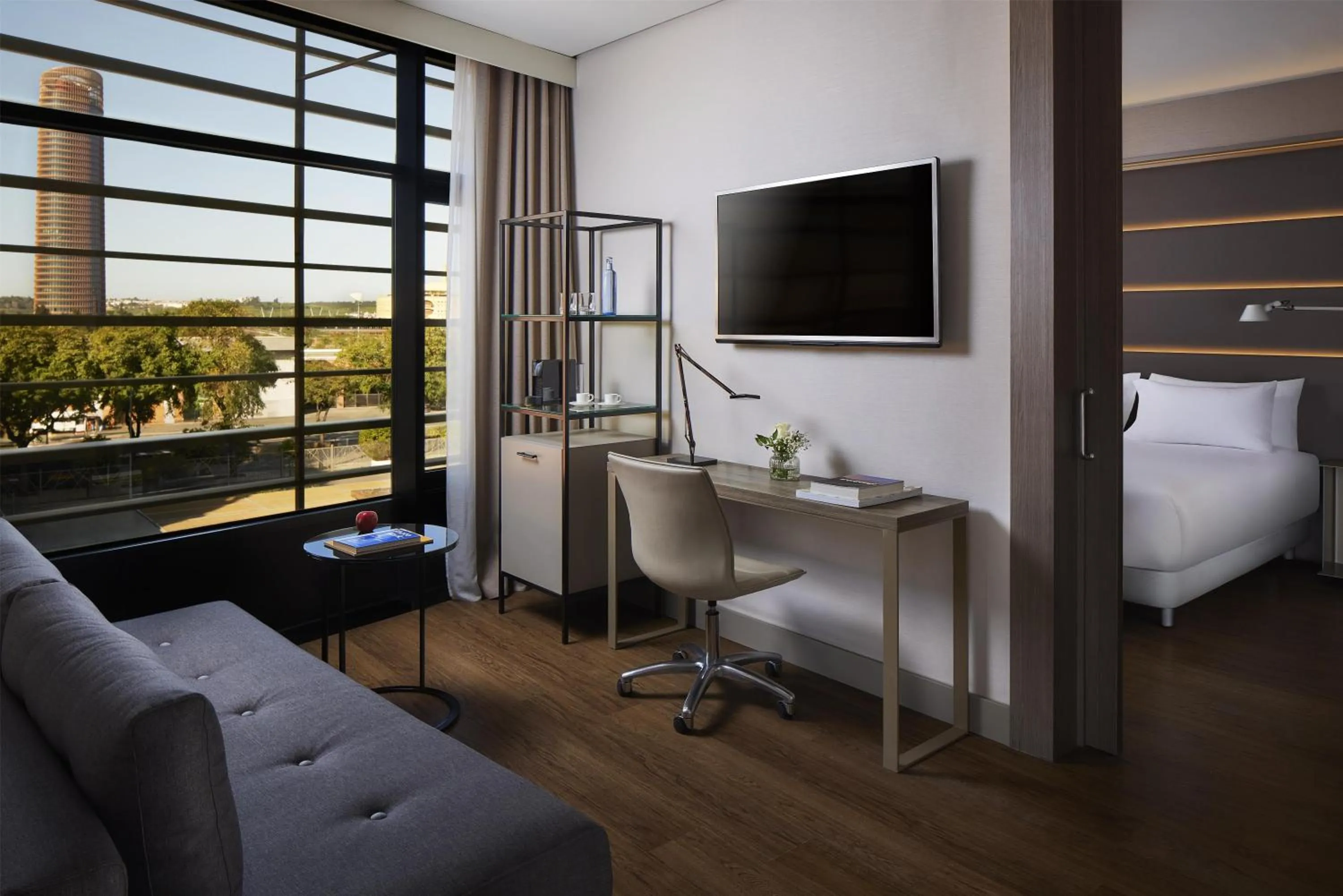 Photo of the whole room, Bed in NH Sevilla Plaza de Armas