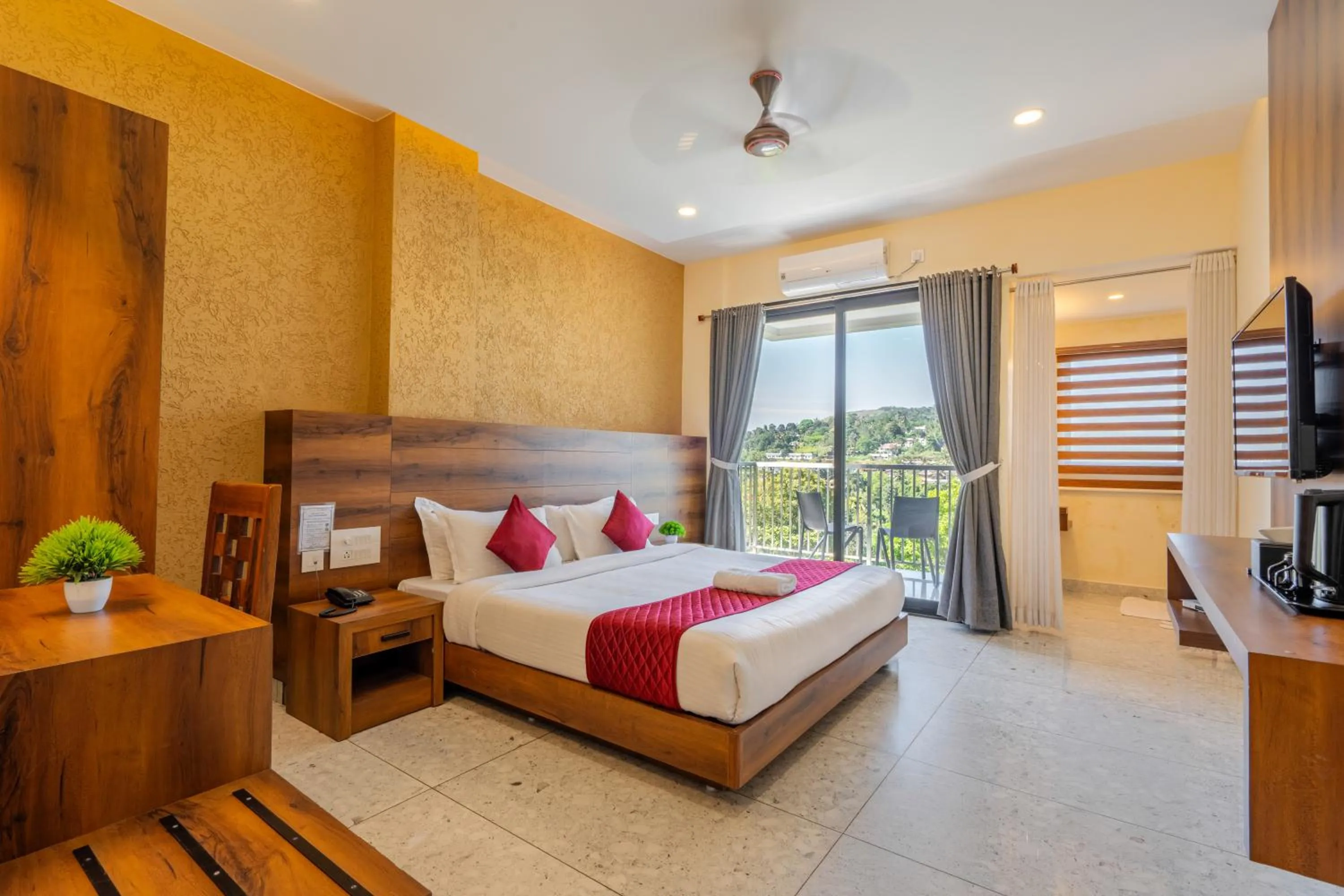 Bed in Hotel Woodlark