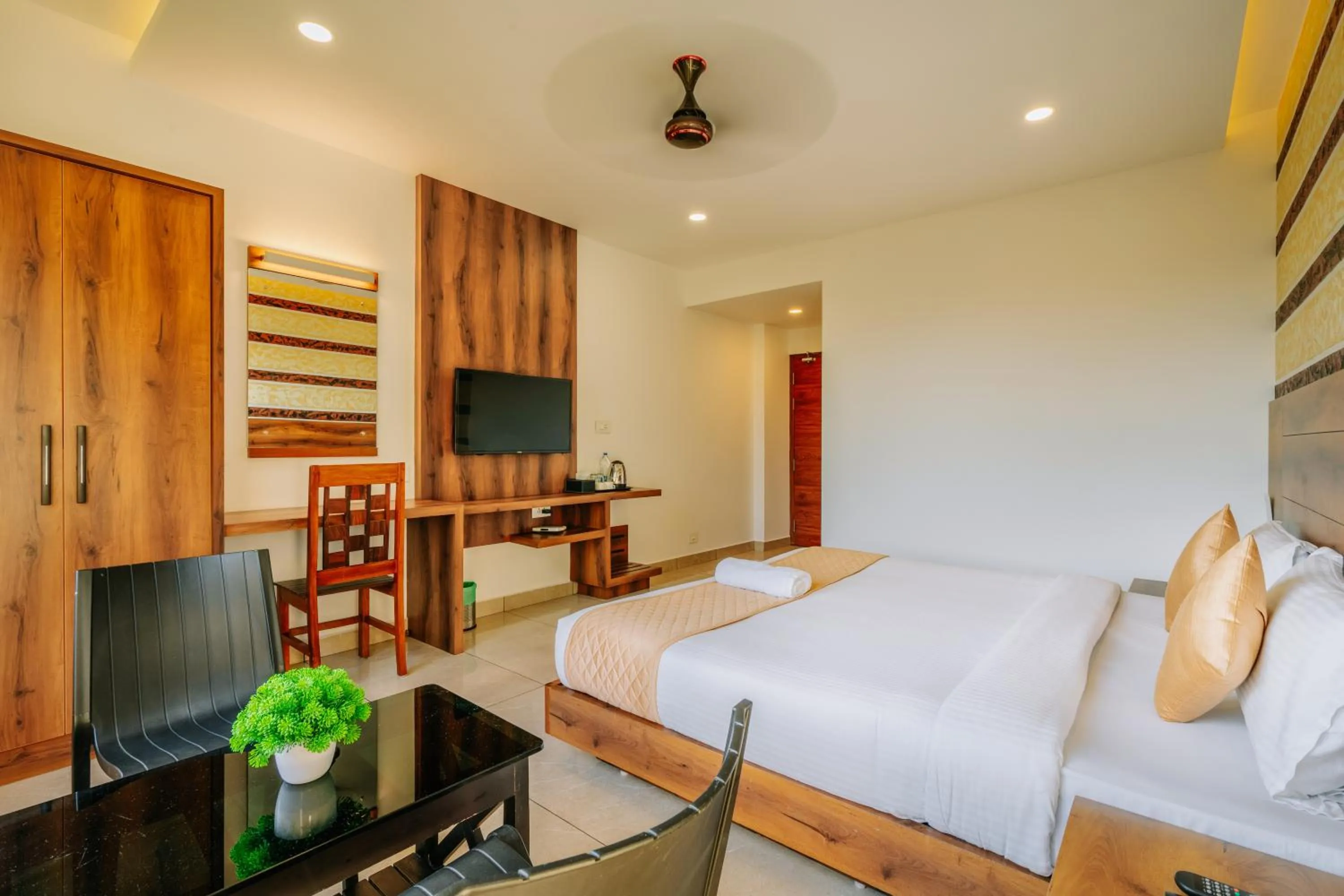 Bed in Hotel Woodlark