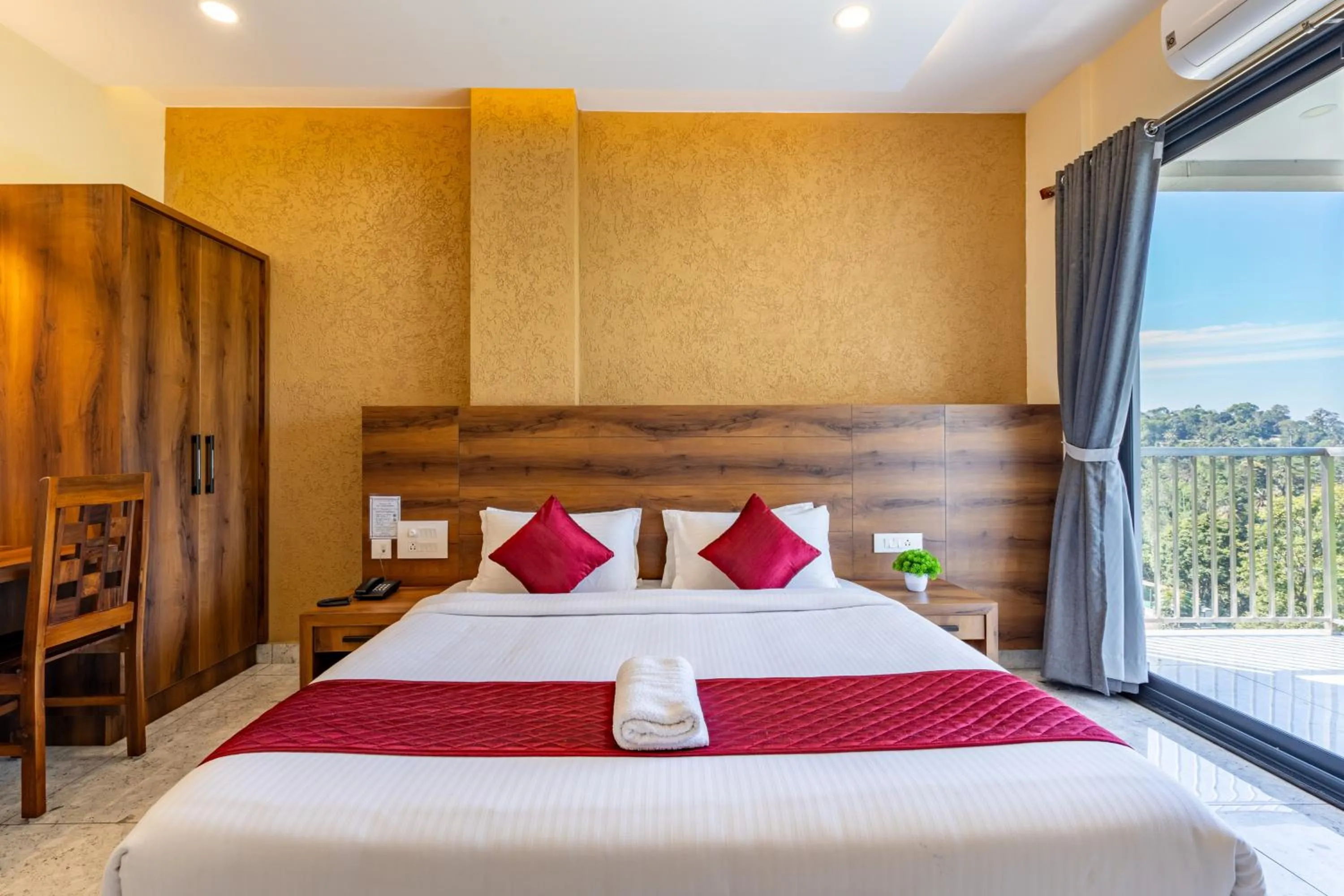 Bed in Hotel Woodlark