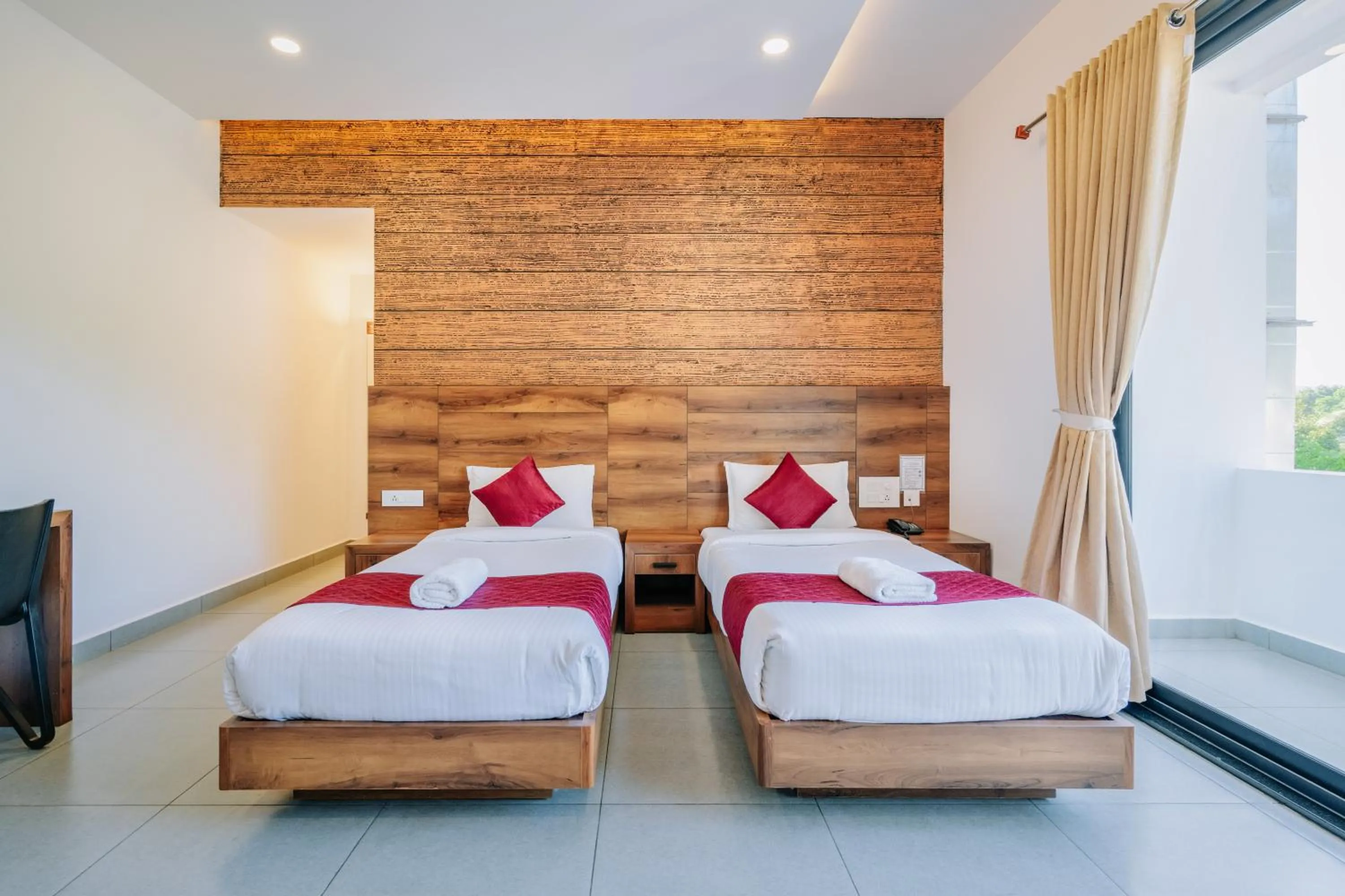 Bed in Hotel Woodlark