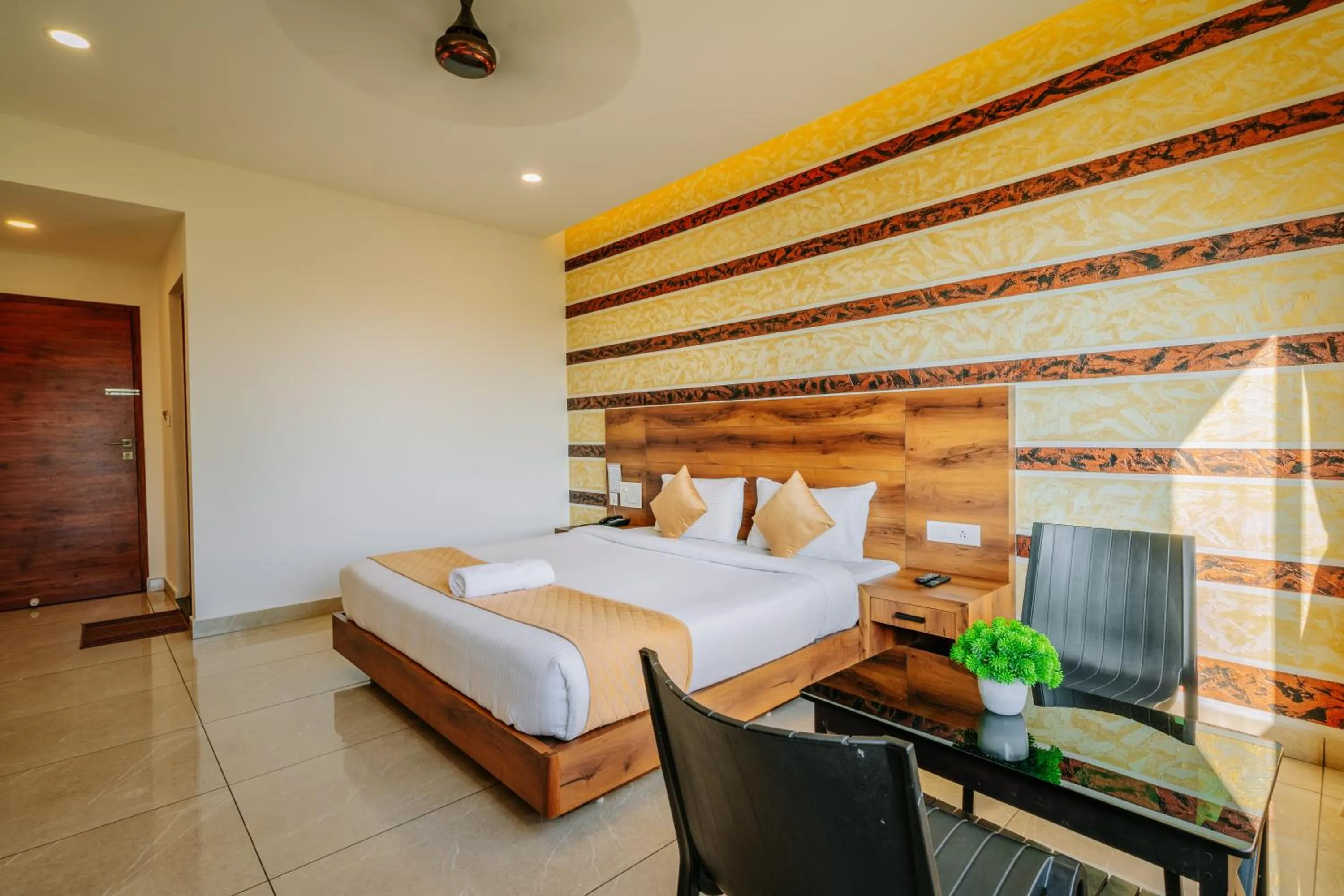 Bed in Hotel Woodlark