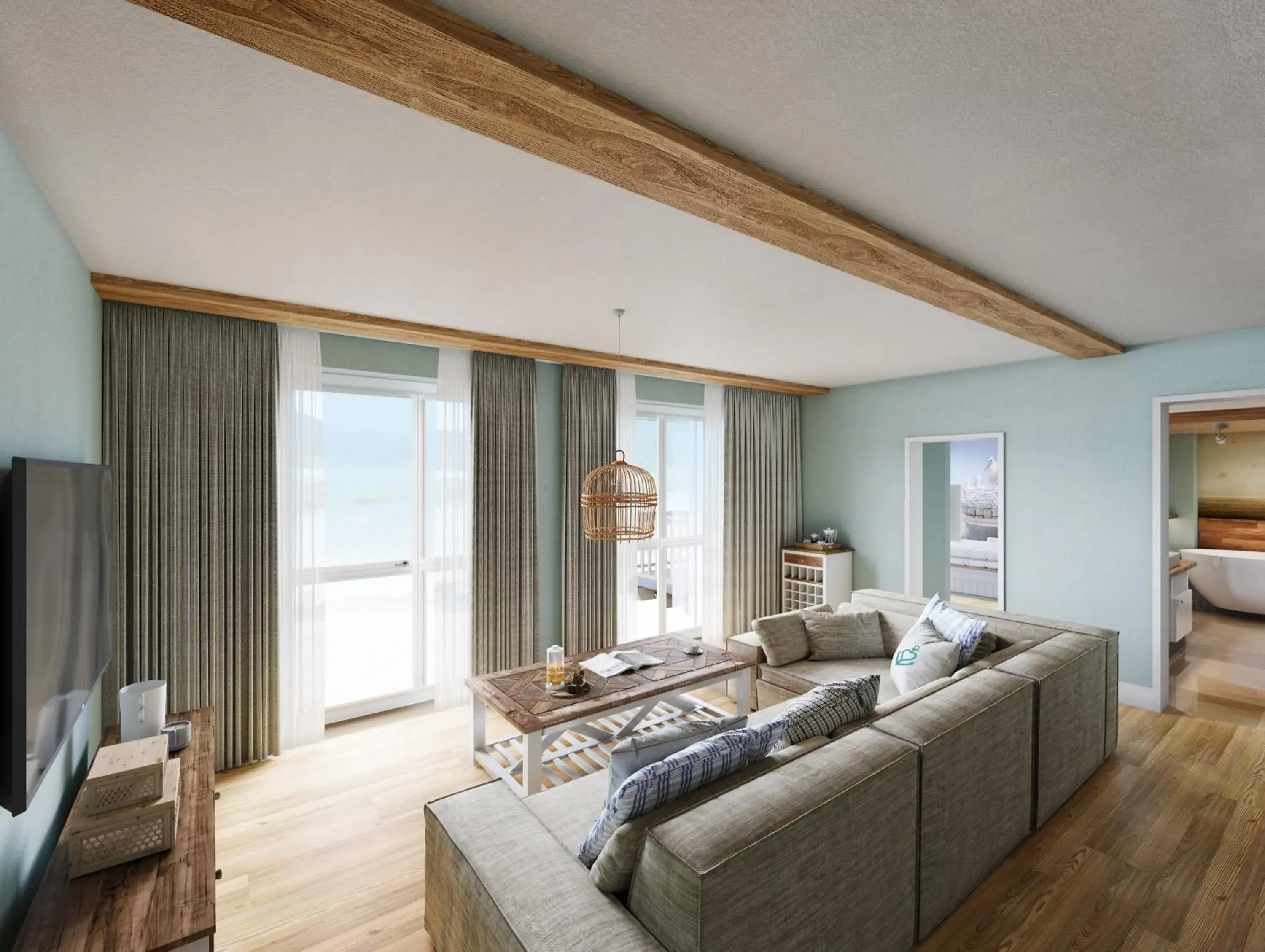 Living room, Bed in Hotel Zweite Heimat Living room, Bed in Hotel Zweite Heimat