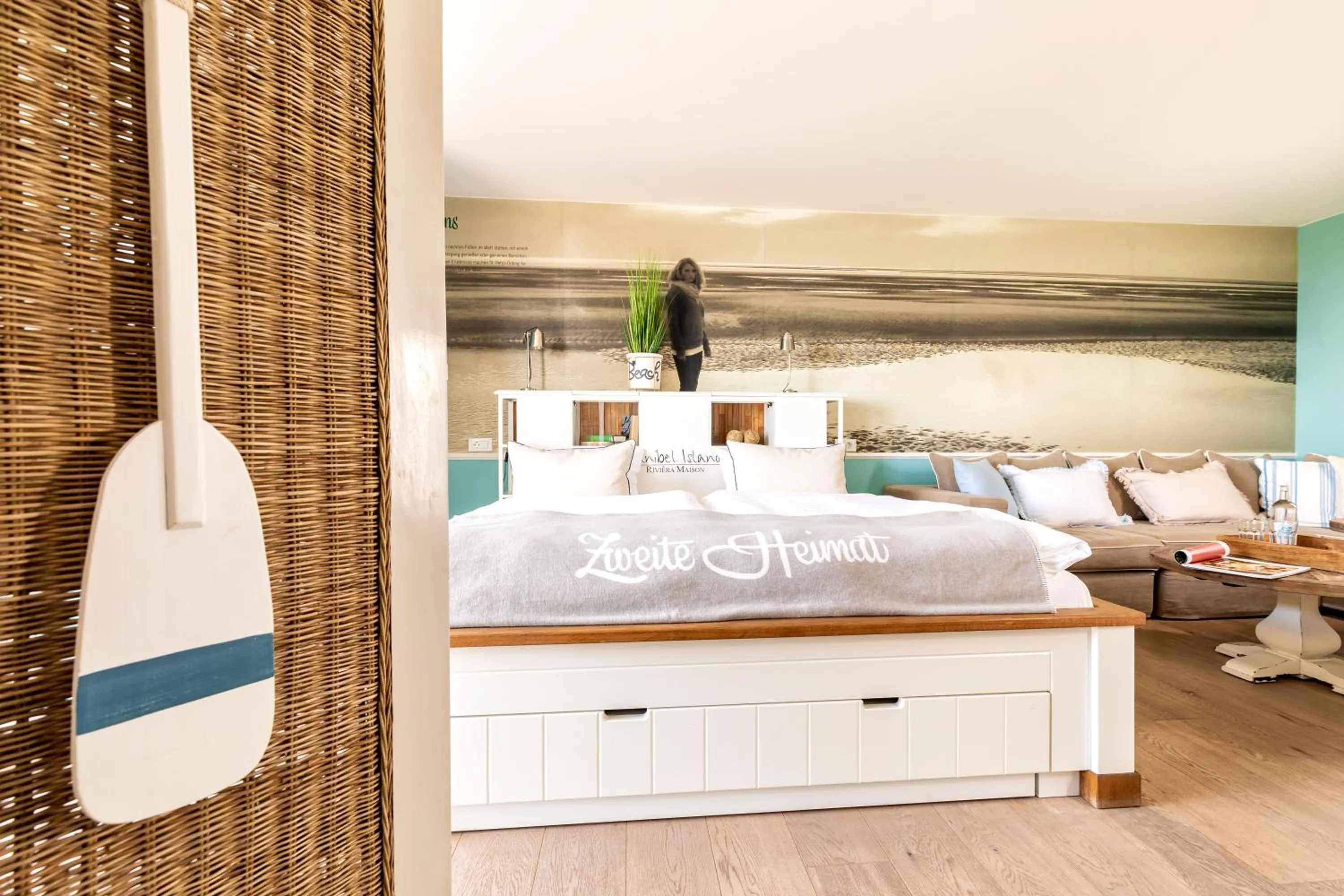 Bed in Hotel Zweite Heimat