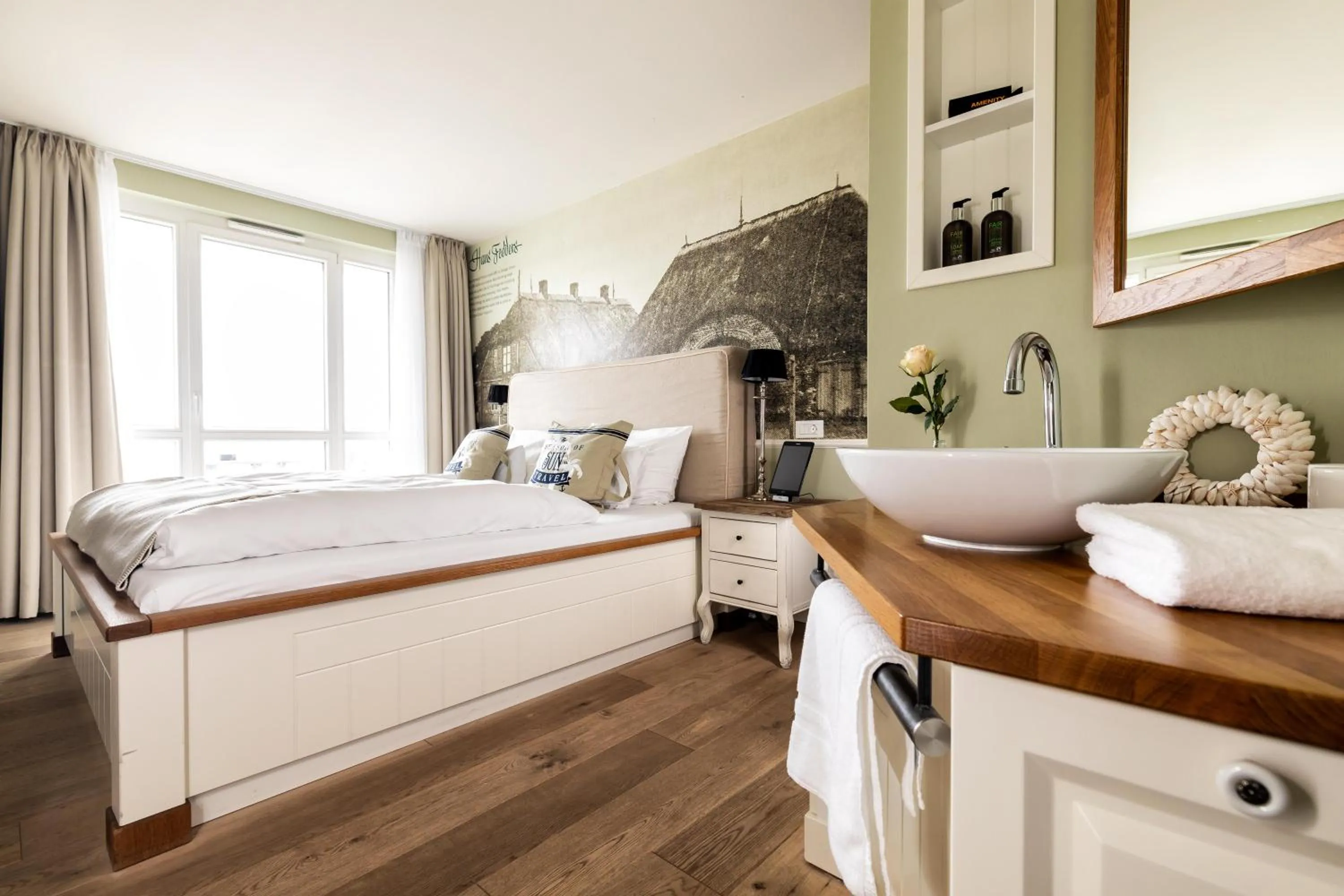 Bed in Hotel Zweite Heimat