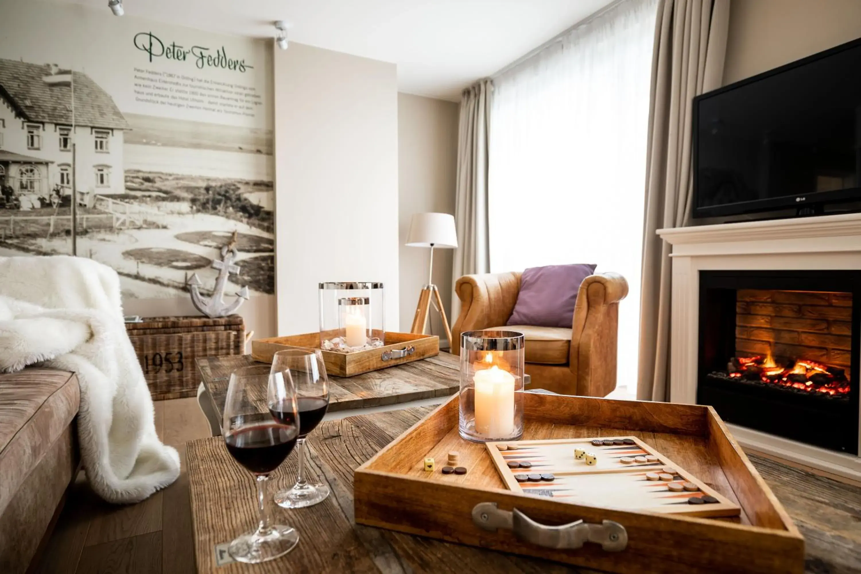 Living room in Hotel Zweite Heimat Living room in Hotel Zweite Heimat