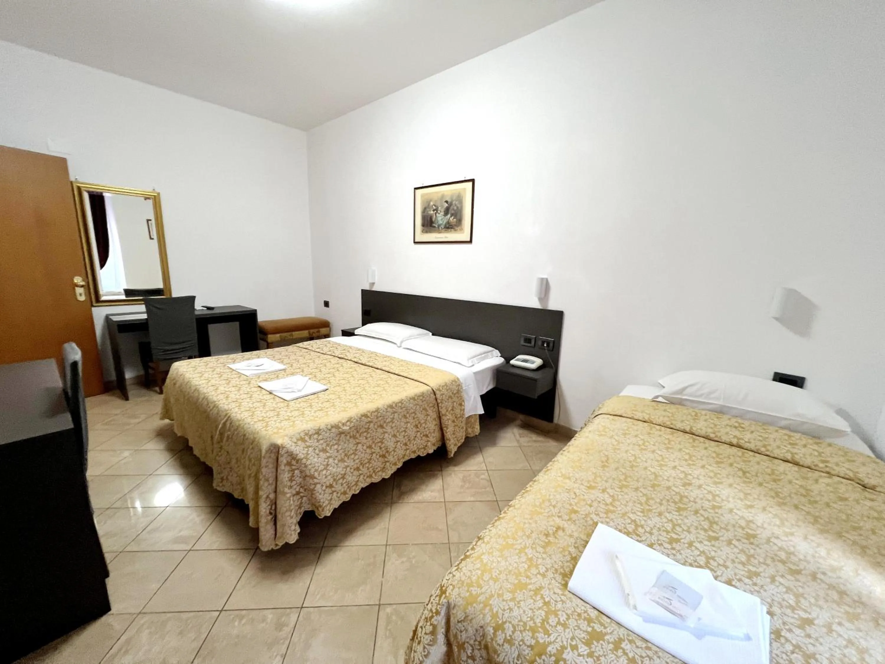 Bed in Hotel domus termini
