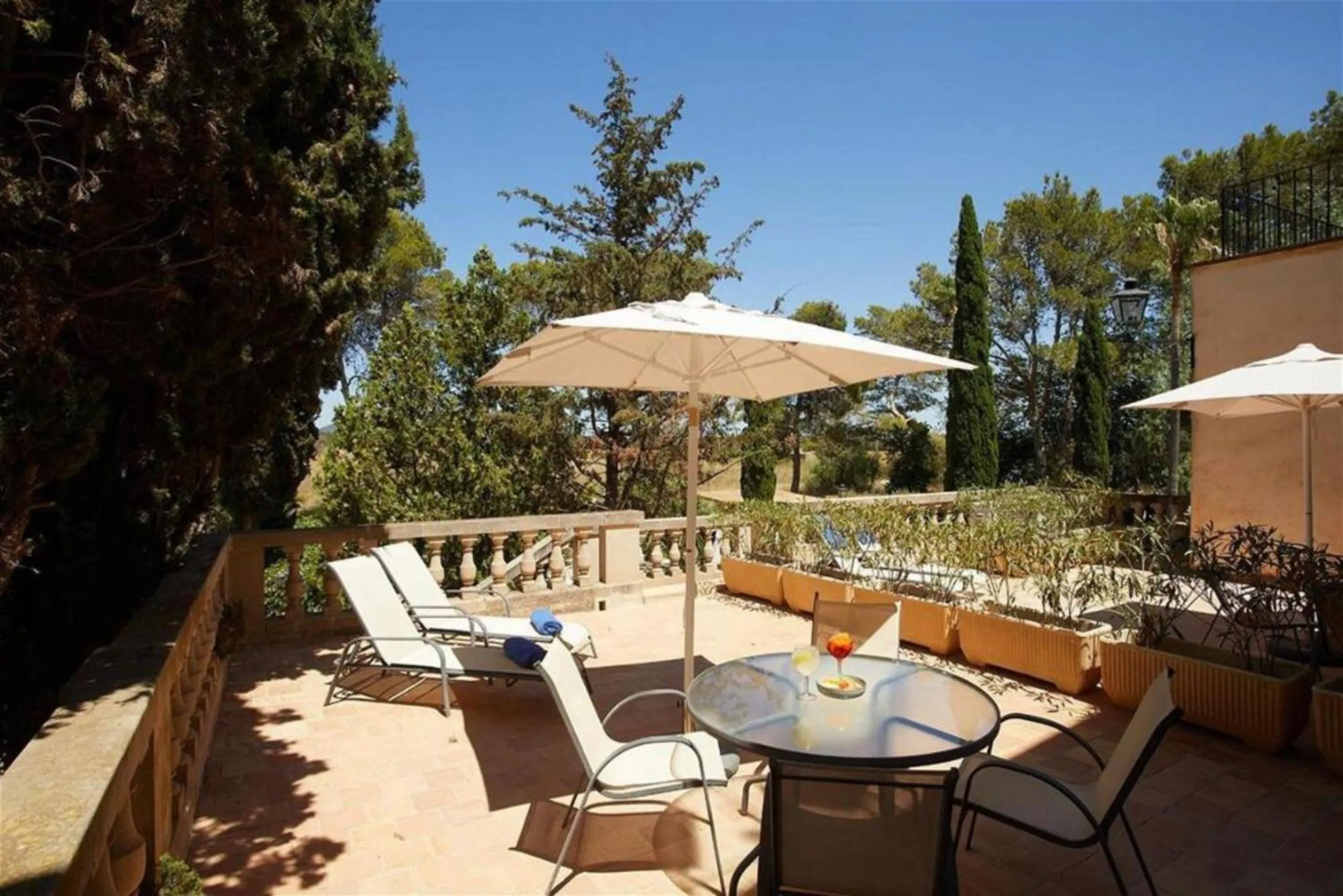 Balcony/Terrace in Virrey Finca Hotel