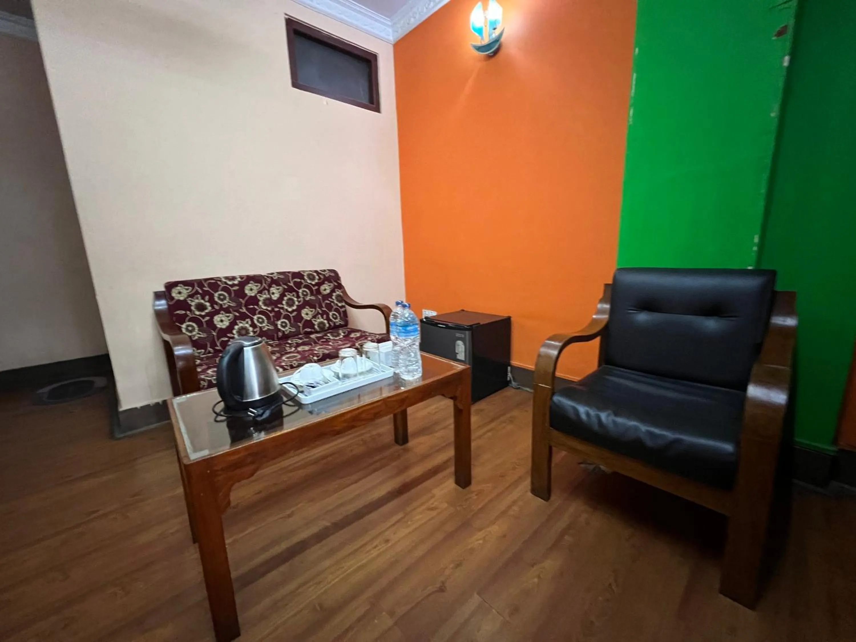 Seating area in Hotel Mudkhu Durbar